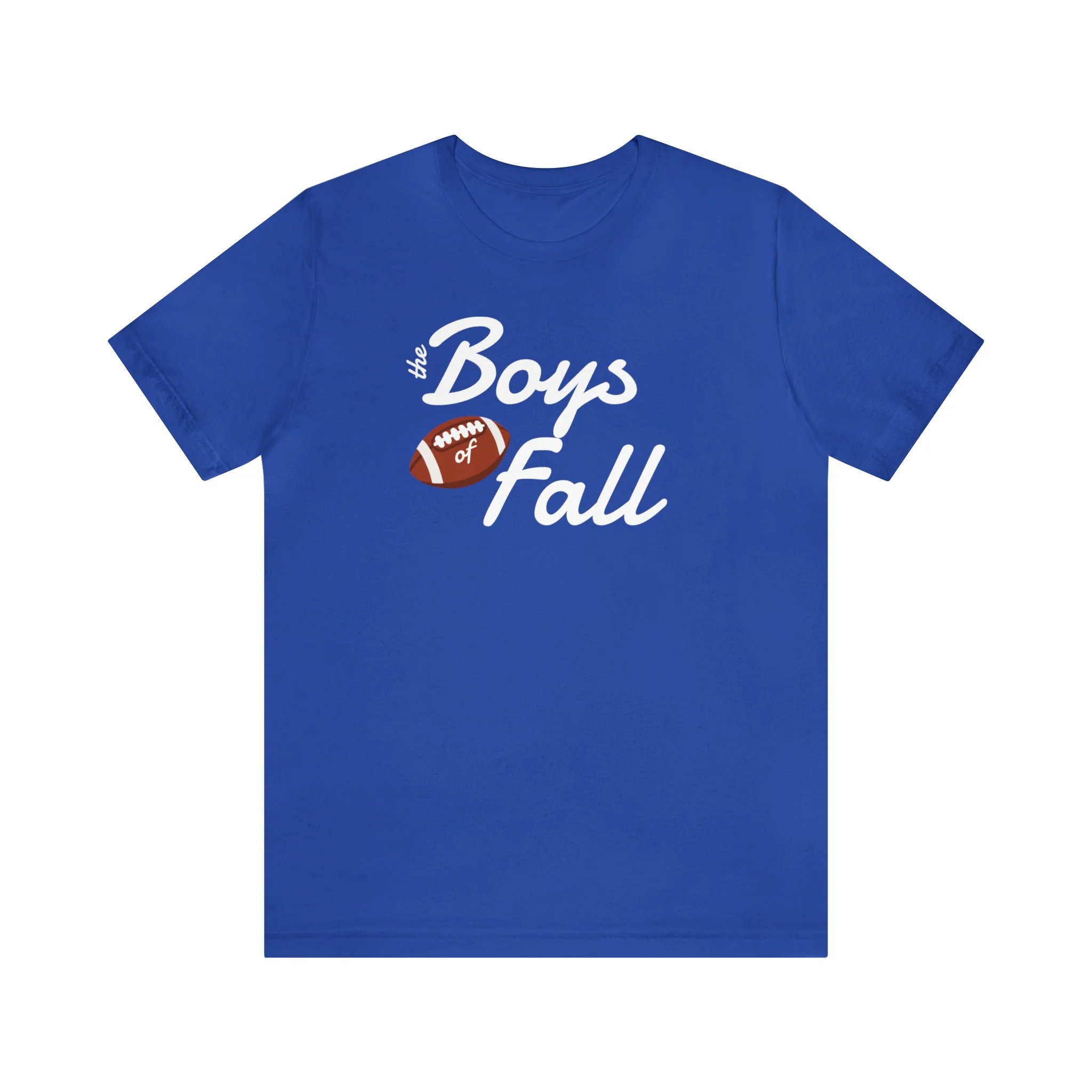 Boys of Fall Football Patch Unisex Softstyle T-Shirt