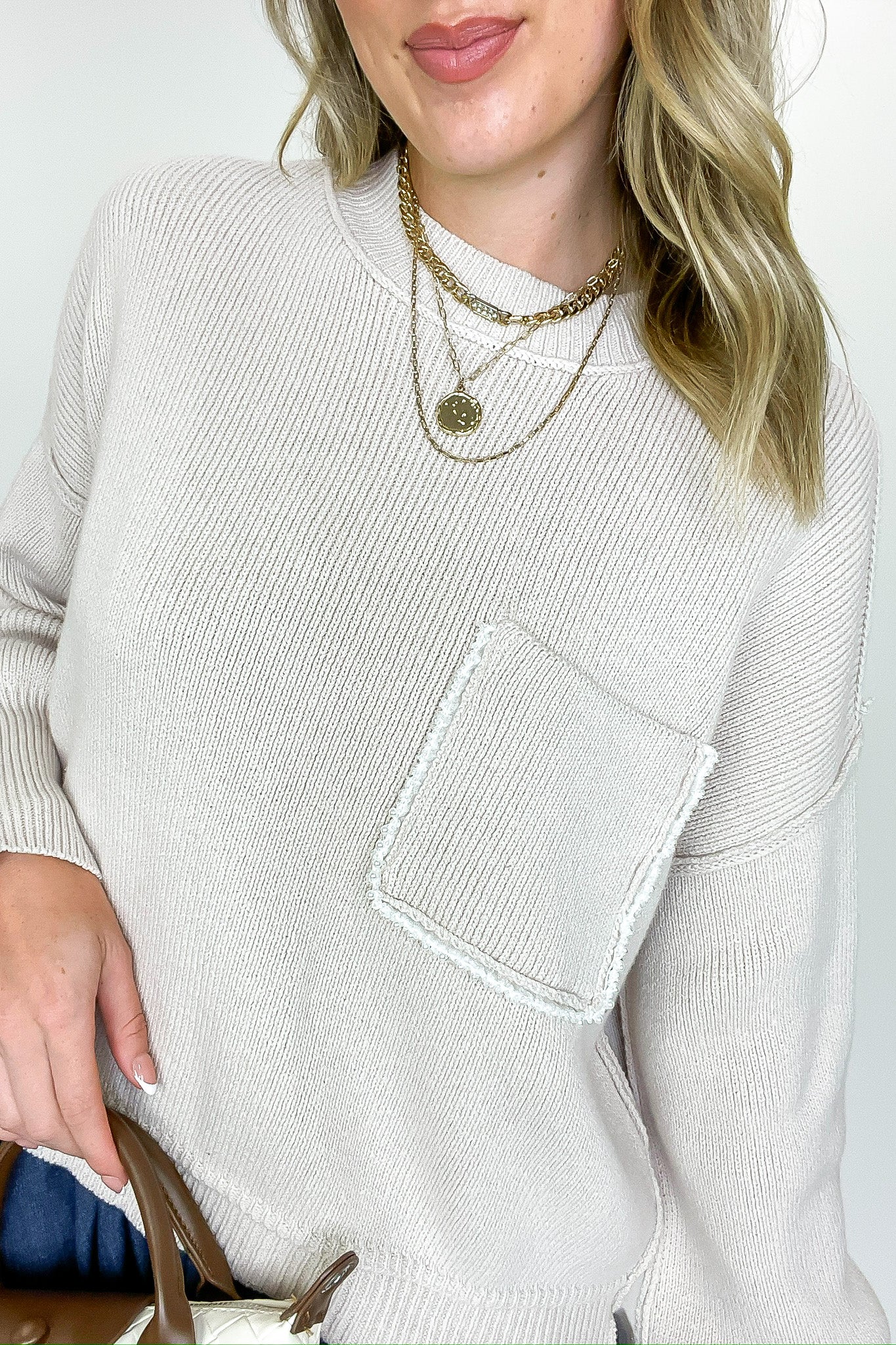 Knit Intentions Front Pocket Sweater