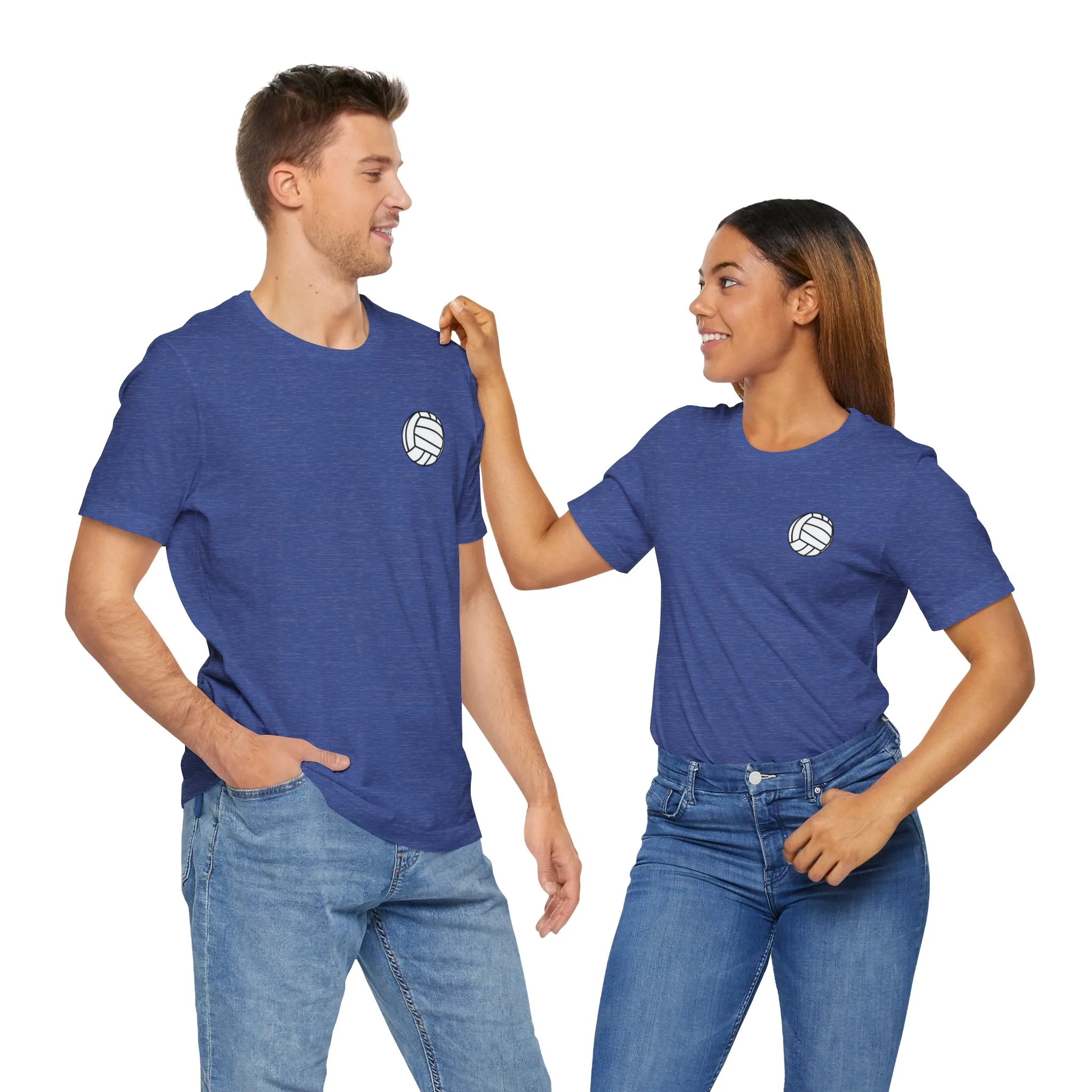 Volleyball Patch Unisex Softstyle T-Shirt