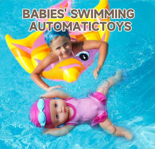 2025 New Packaging Waterproof Swimming Doll