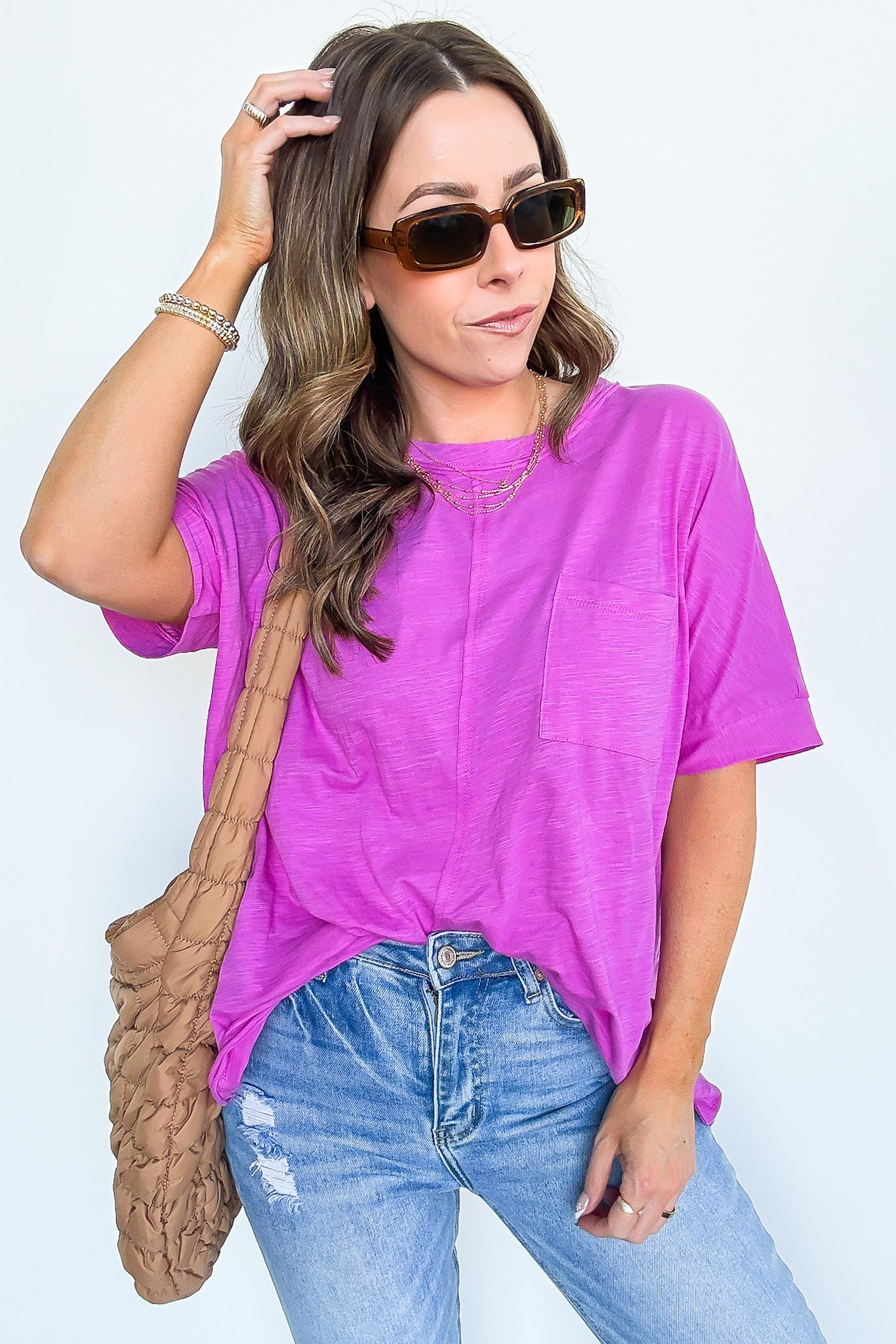 Live in Comfort Relaxed Pocket Tee