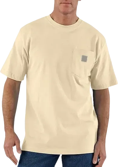 🔥Last Day Promotion!CHT Men's K87 Workwear Loose Fit Heavyweight Short-Sleeve Pocket T-Shirt (Also Available in Big & Tall)