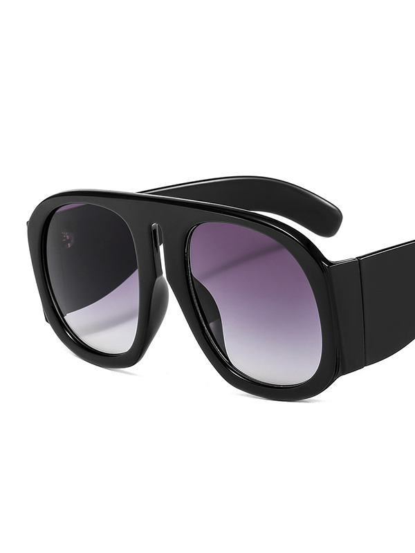 Geometric Sun-Protection Sunglasses Accessories
