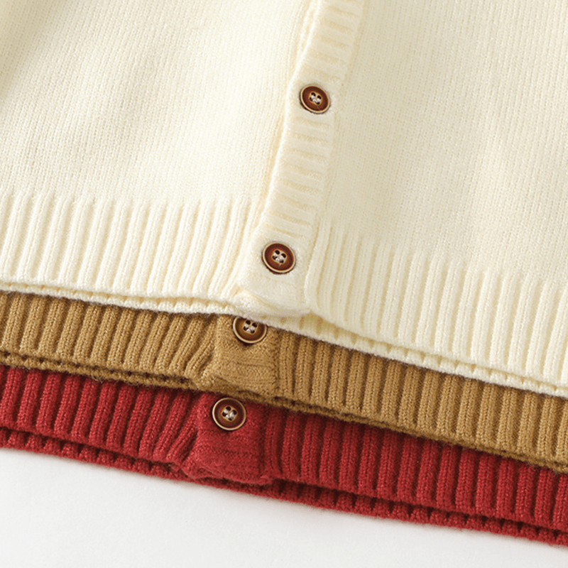 Baby Toddler Bear Bunny Patch Cardigan