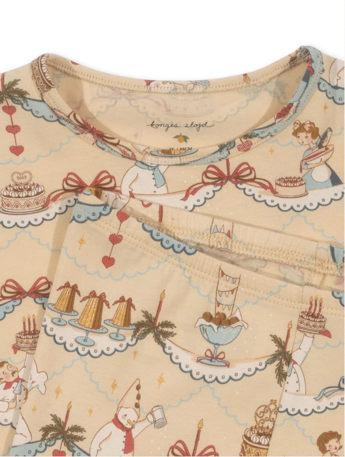 basic blouse/pants set gots - sugar pie