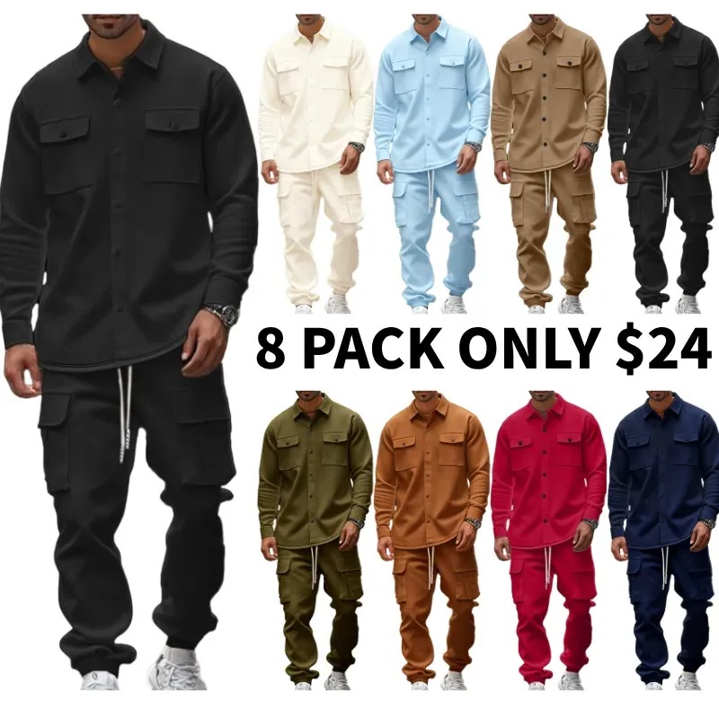 🔥Insane Deal: 8 Stylish Men’s Sets Only