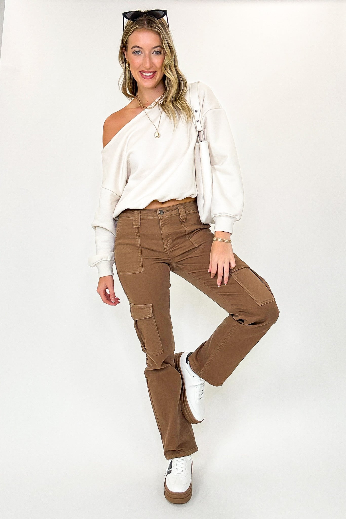 Neutral Ground Straight Cargo Pants