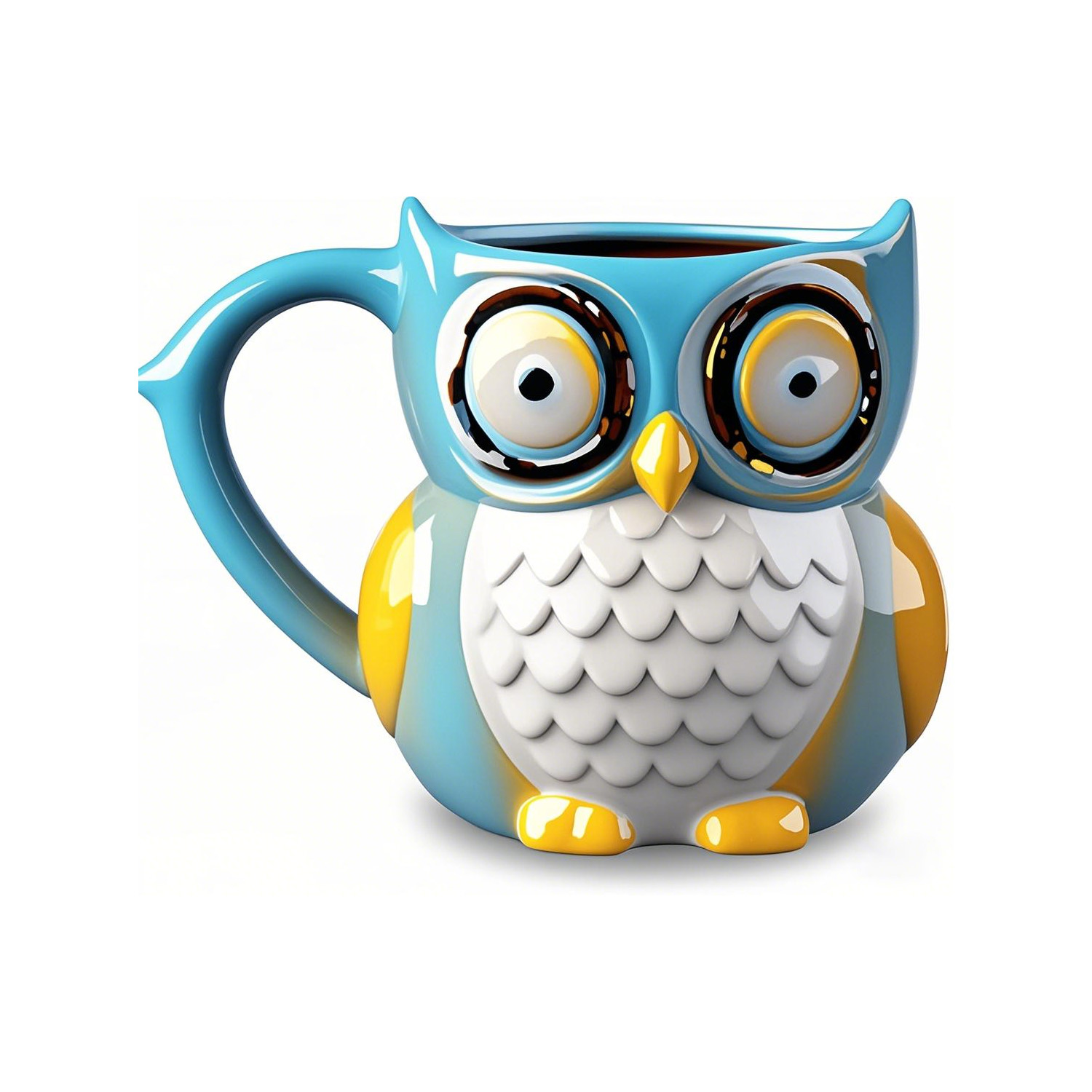 Owl Ceramic Mug (12 oz)