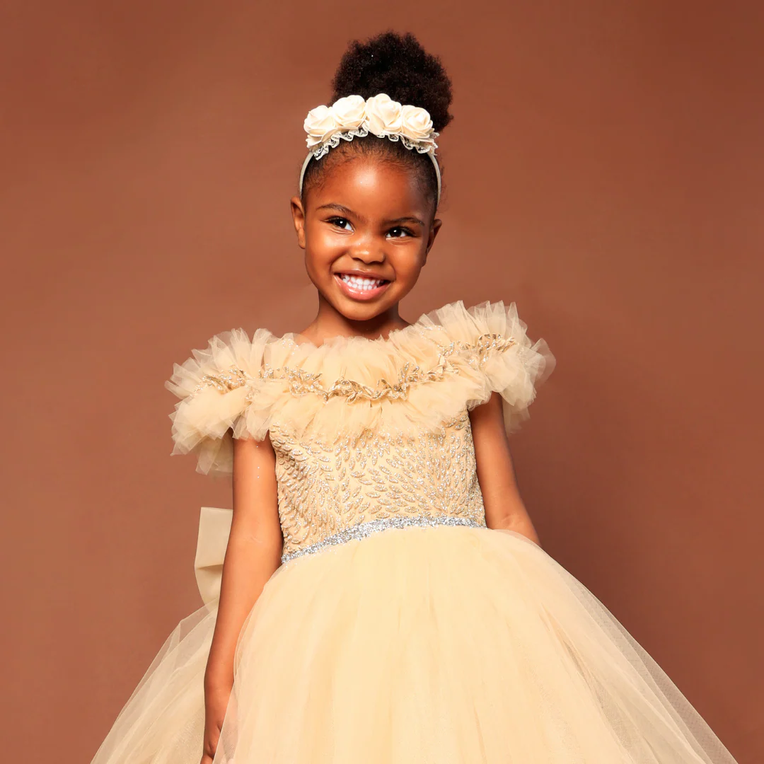 Honey Gold Cinderella Dress