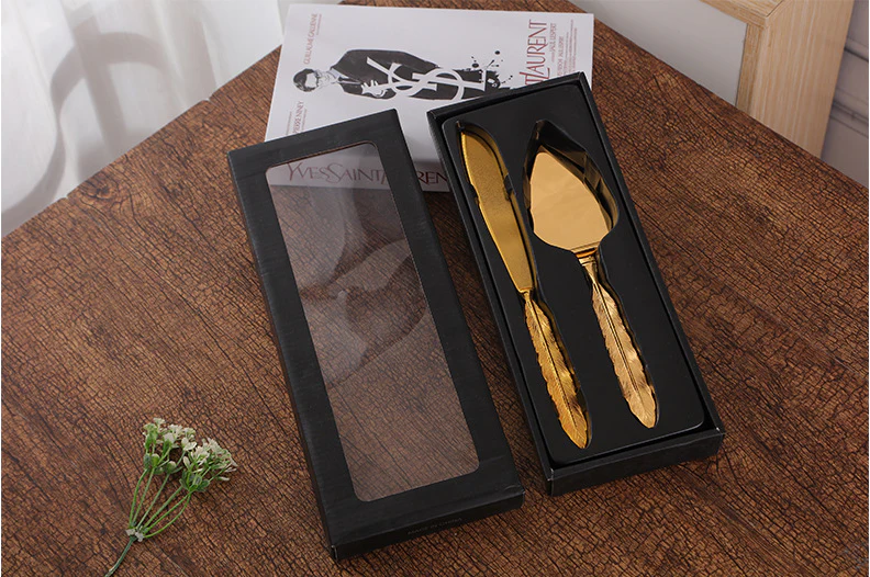 2PC Luxury Gold Server Set