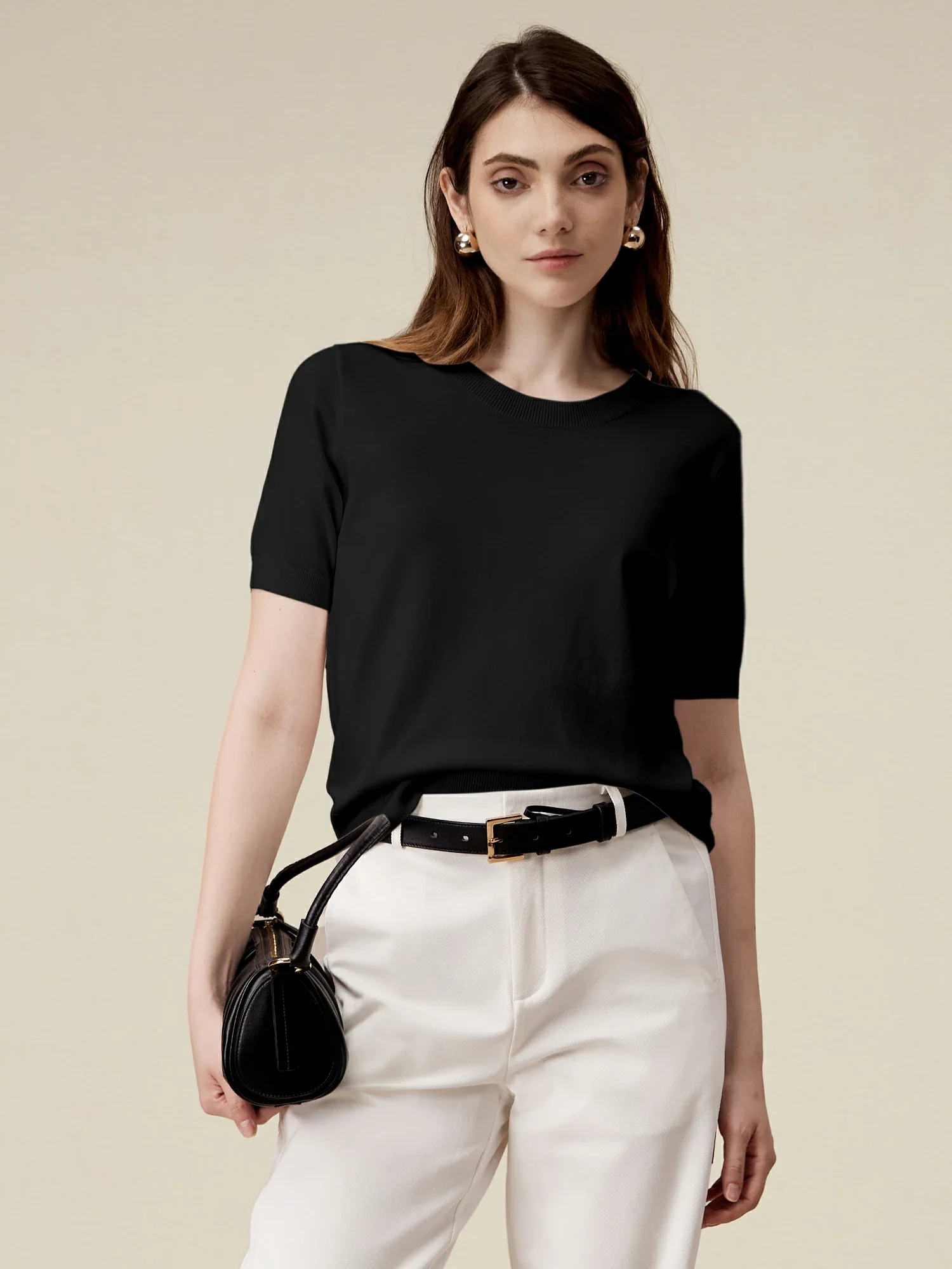 Lyocell Lightweight Knit Top