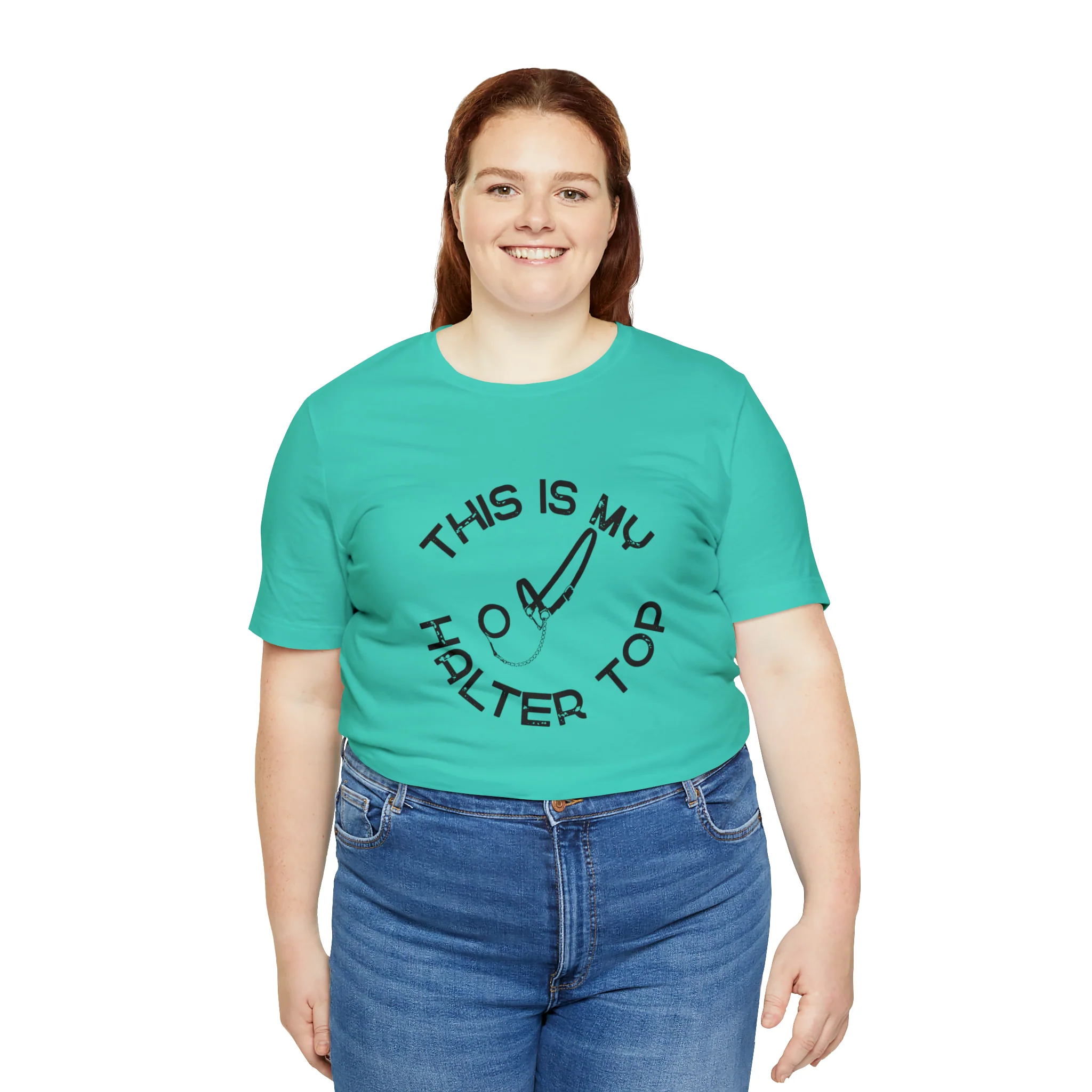 This is My Halter Top Unisex Jersey Short Sleeve Tee