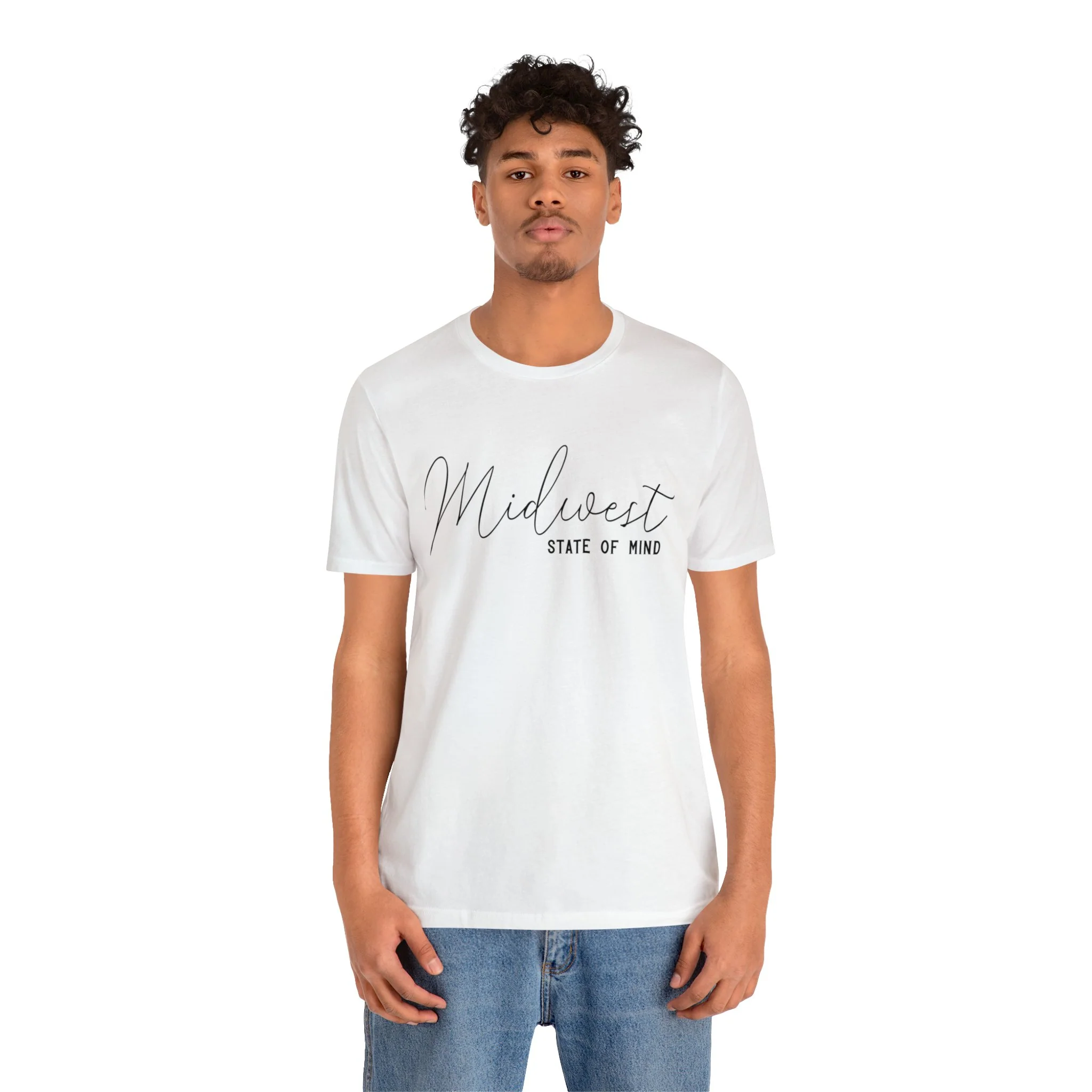 Midwest State of Mind Unisex Jersey Short Sleeve Tee