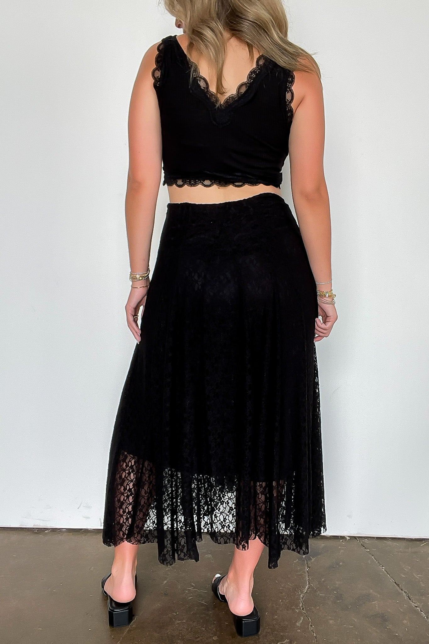 Lace Maxi Skirt