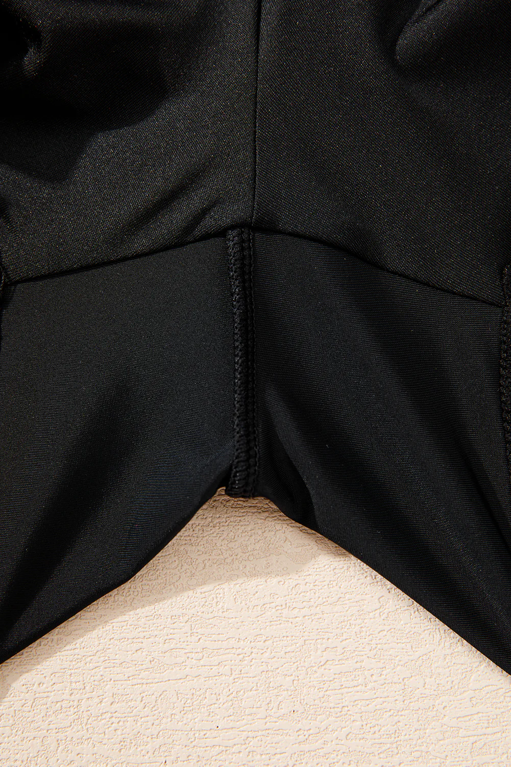 Black Floral Print Twisted Hollowed Back Swim Dress