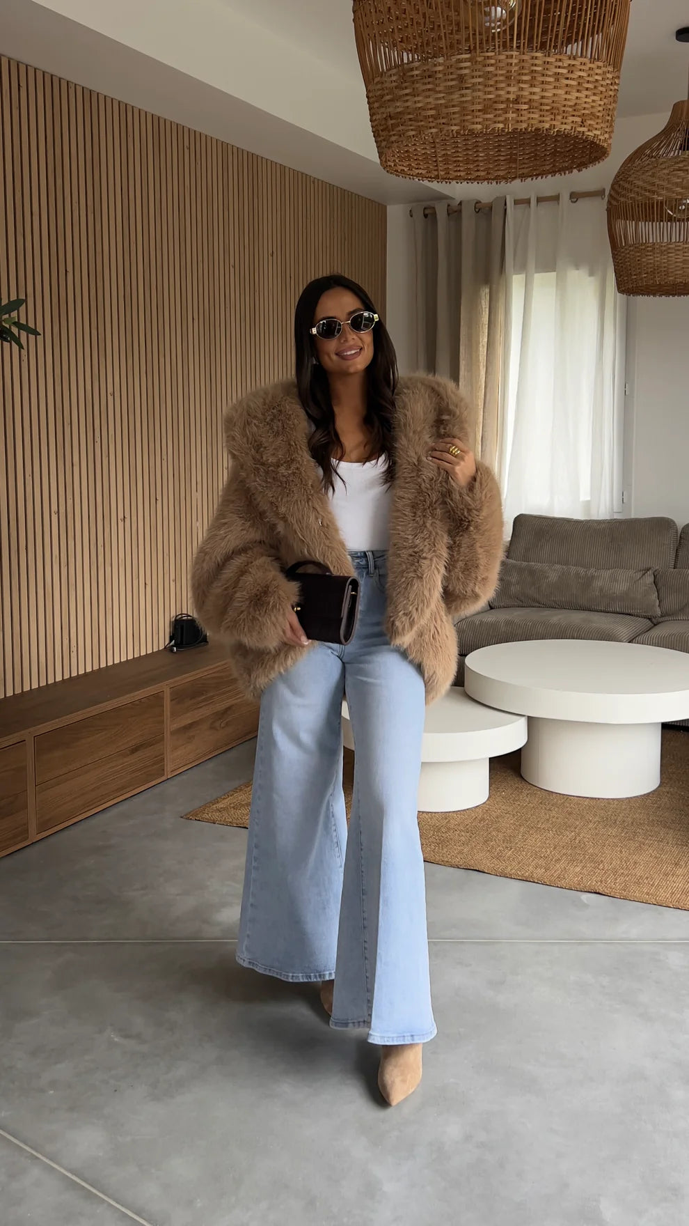 Clearance Sale*Women's Luxurious Faux Fur Coat: Natural Warmth, Timeless Style