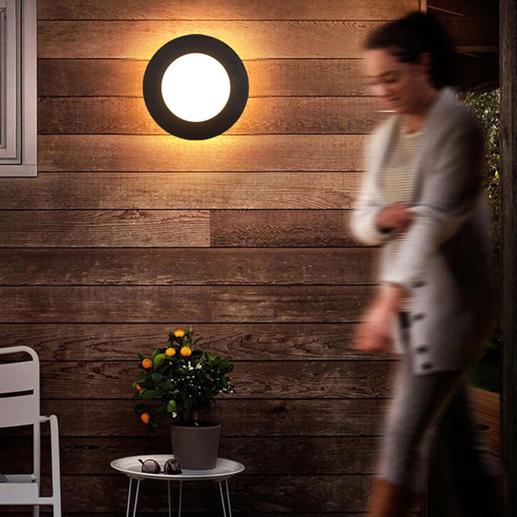 Minimalist Outdoor Waterproof LED Garden Wall Foyer Entry Wall Sconces