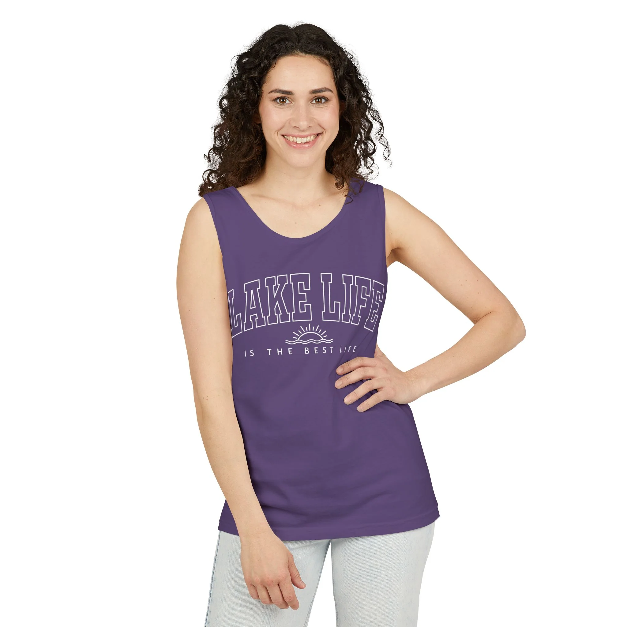 Lake Life Garment-Dyed Tank Top