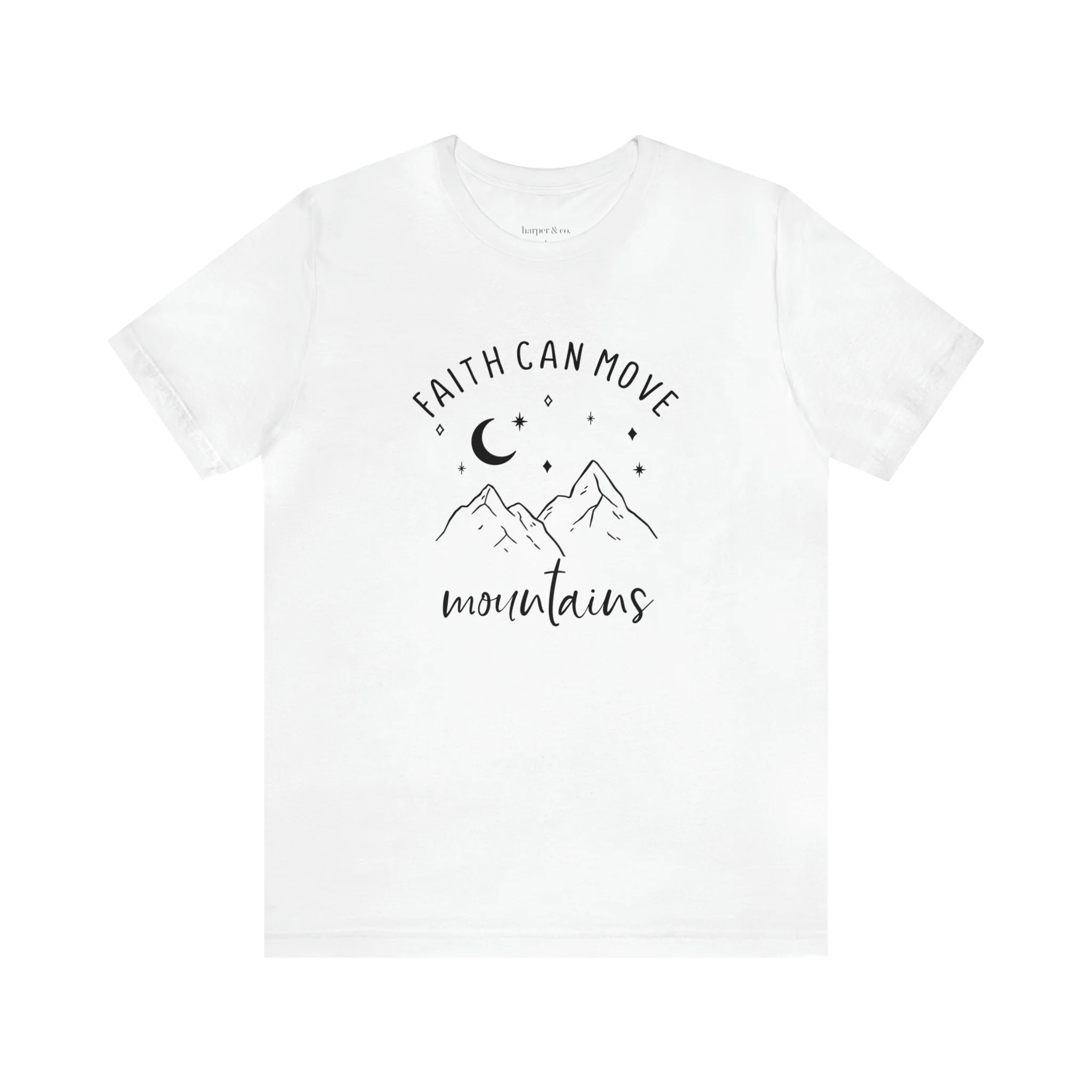 Move Mountains Unisex Jersey Short Sleeve Tee