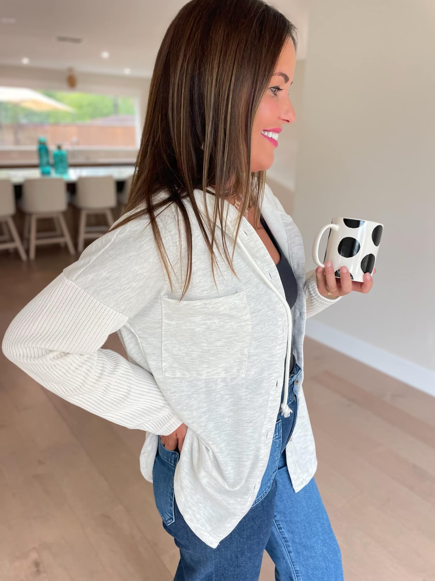 Rowan Knit Sleeve Jacket in Three Colors