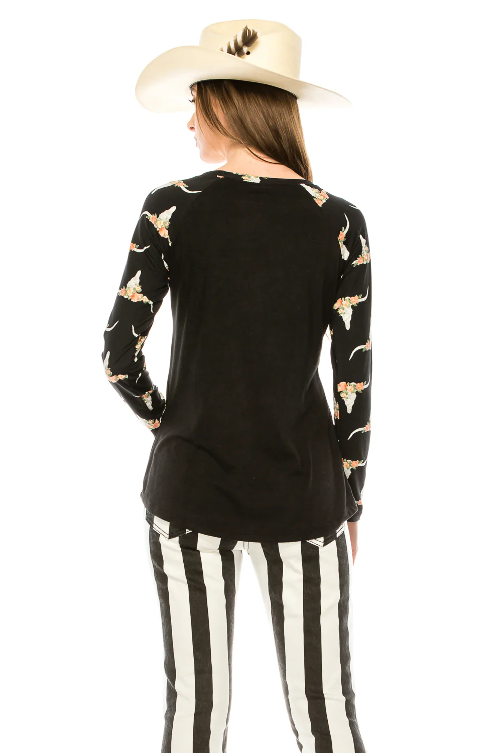 SUPPORT YOUR LOCAL COWGIRL RAGLAN