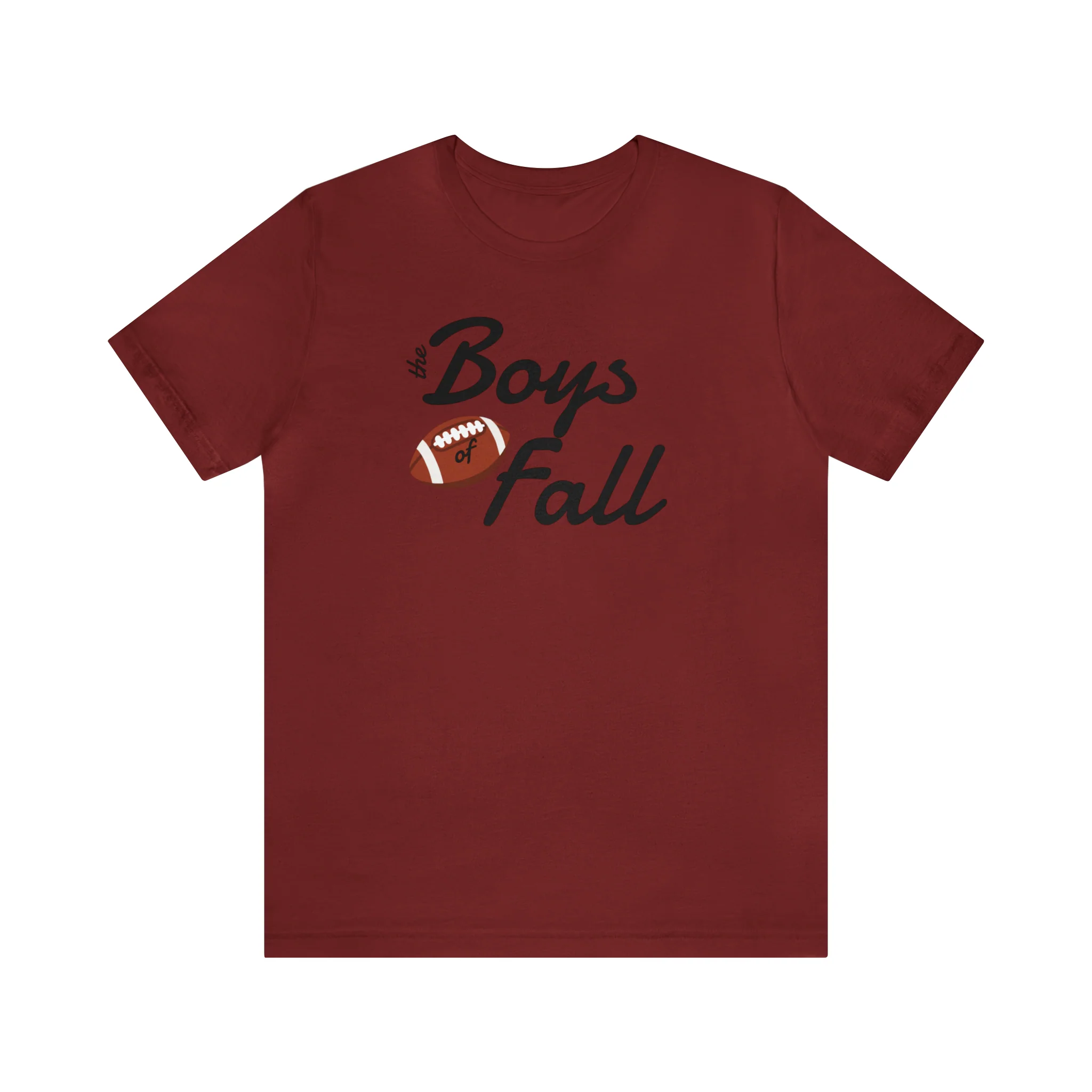 Boys of Fall Football Patch Unisex Softstyle T-Shirt