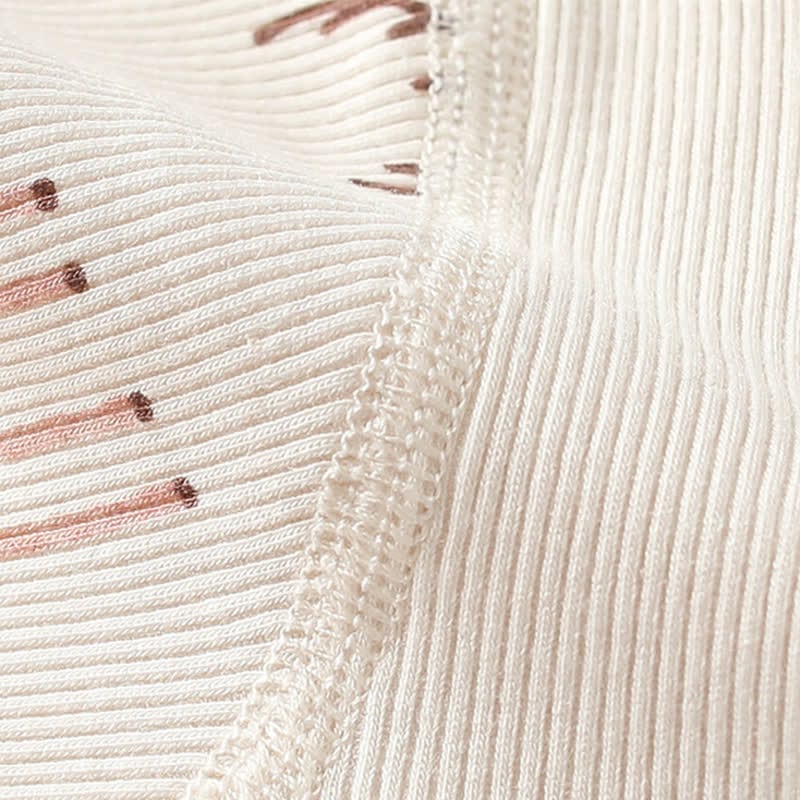 Baby Deer Soft Beige Romper