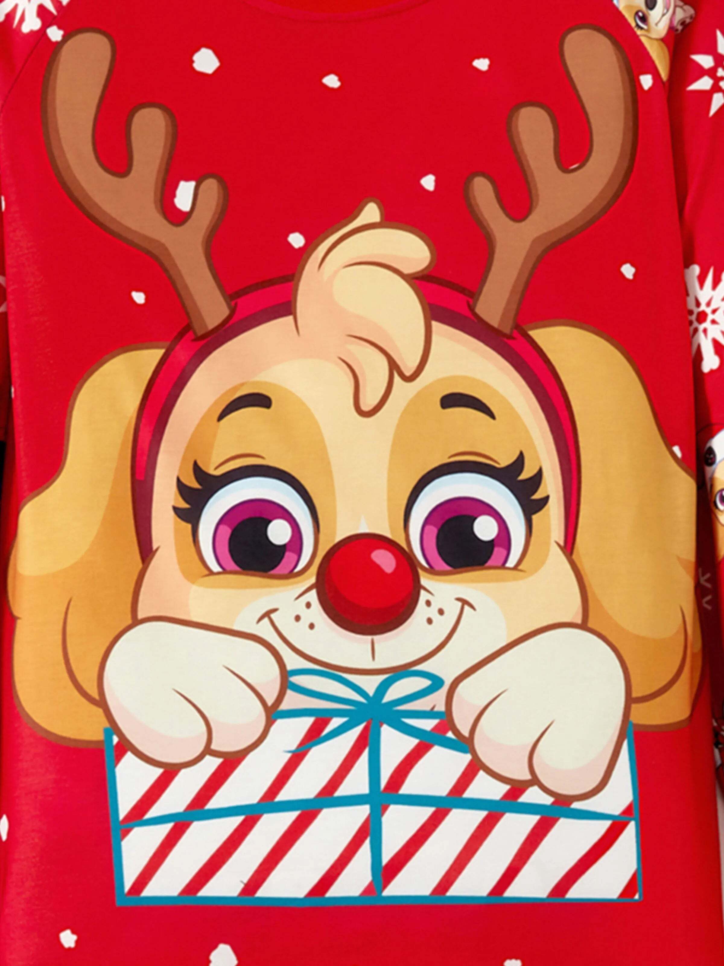 Christmas Family Matching Chase and Marshall Pajamas Sets with Christmas Socks