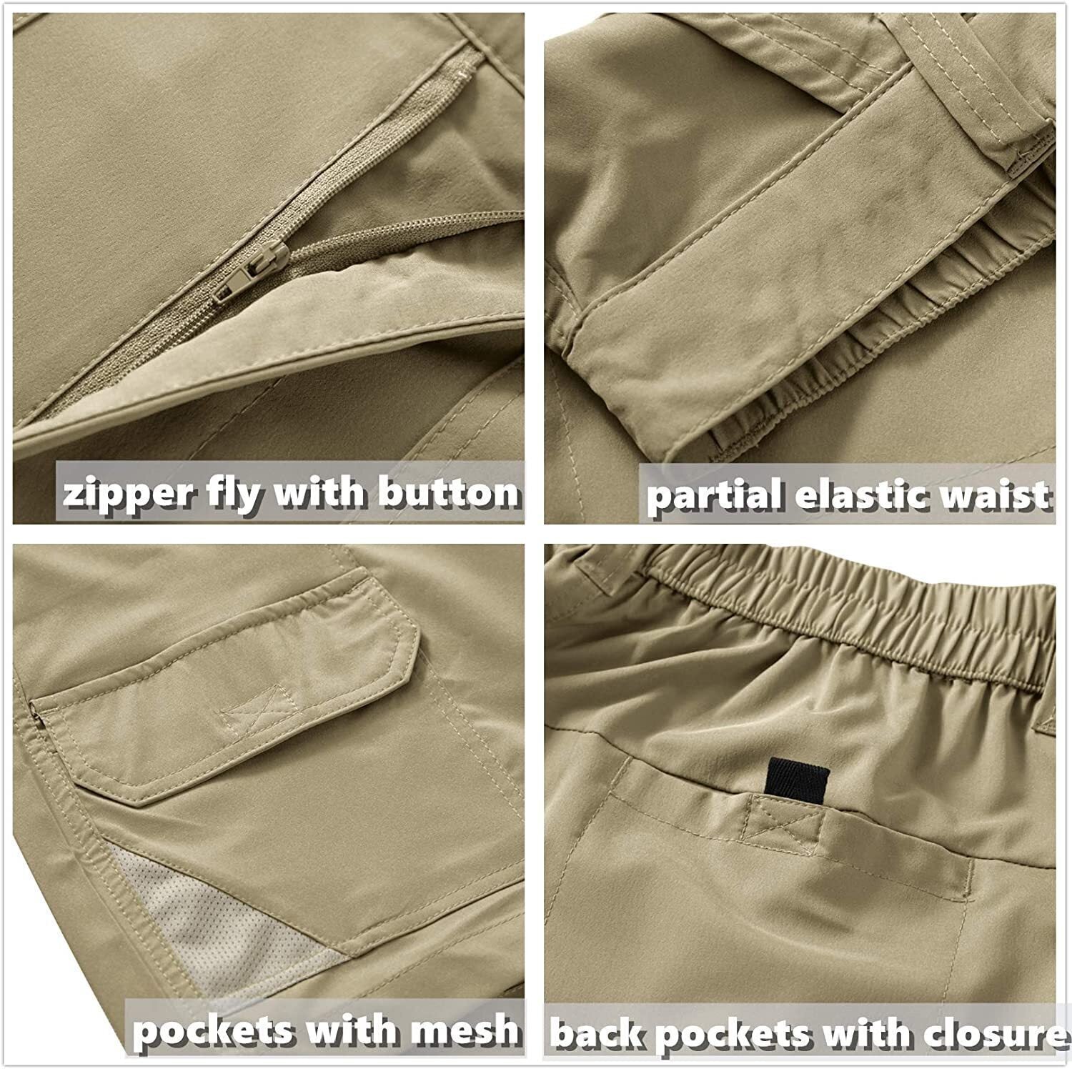 9-Pack Men's Cargo Shorts 8