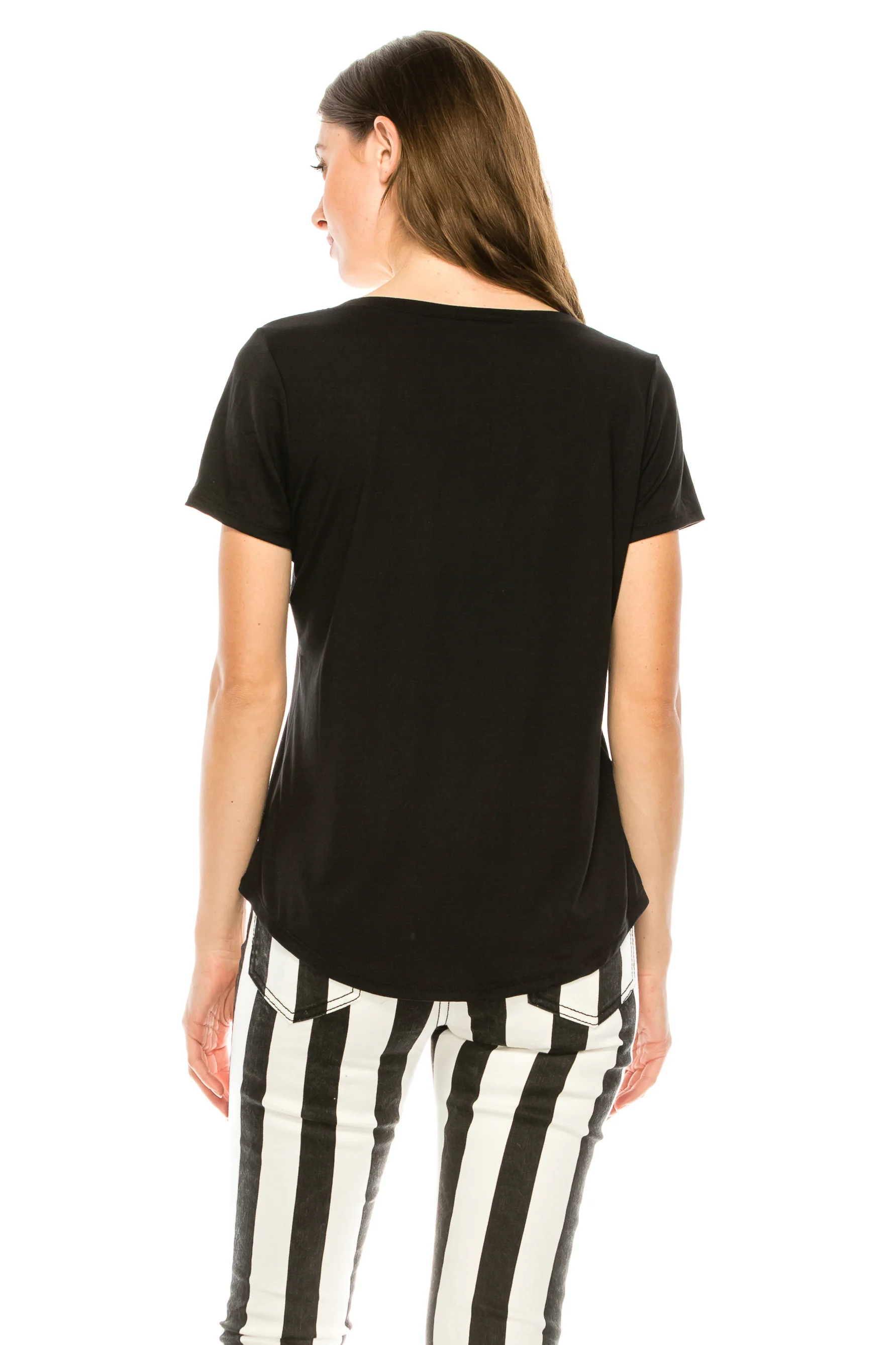 METAL FINGERS V-NECK SHIRT