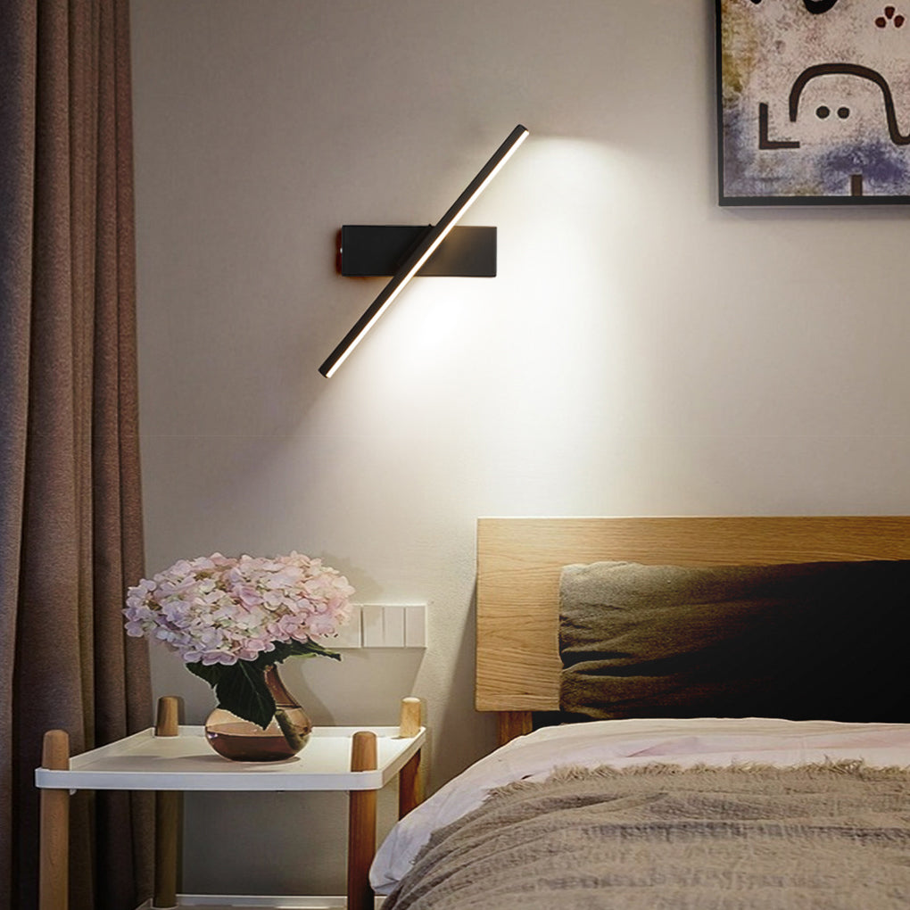 330 Rotatable Creative Strip LED Modern Wall Lamp Wall Sconce Lighting