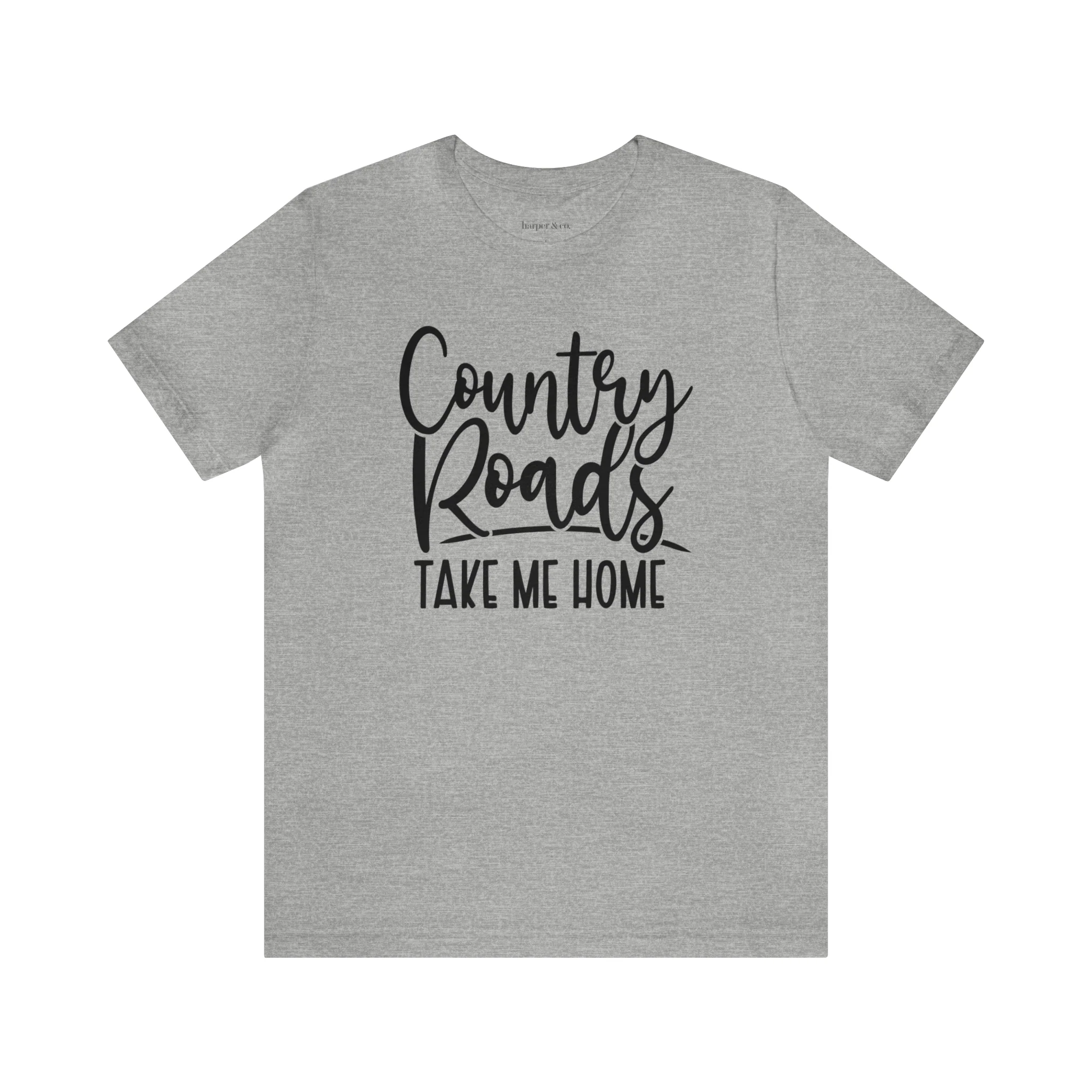 Country Roads Unisex Jersey Short Sleeve Tee