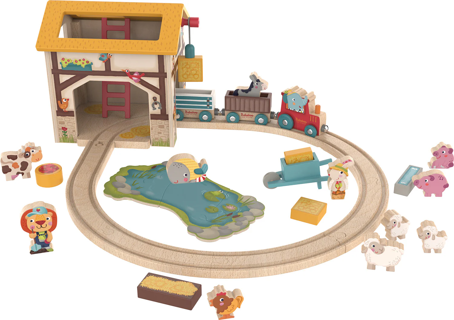 Wooden Farm Play World