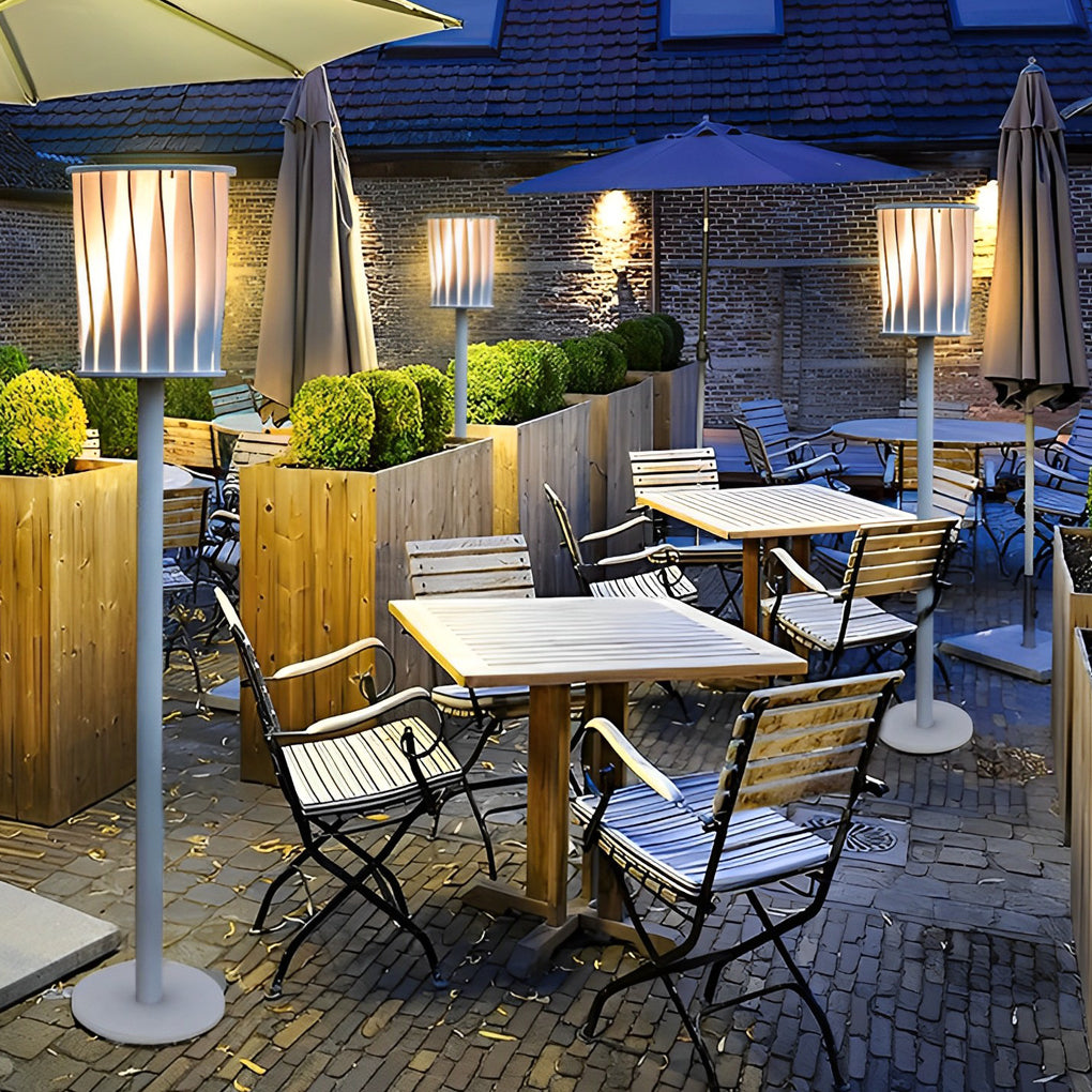 Waterproof Creative Stainless Steel LED Modern Outdoor Floor Lamp Lawn Lights