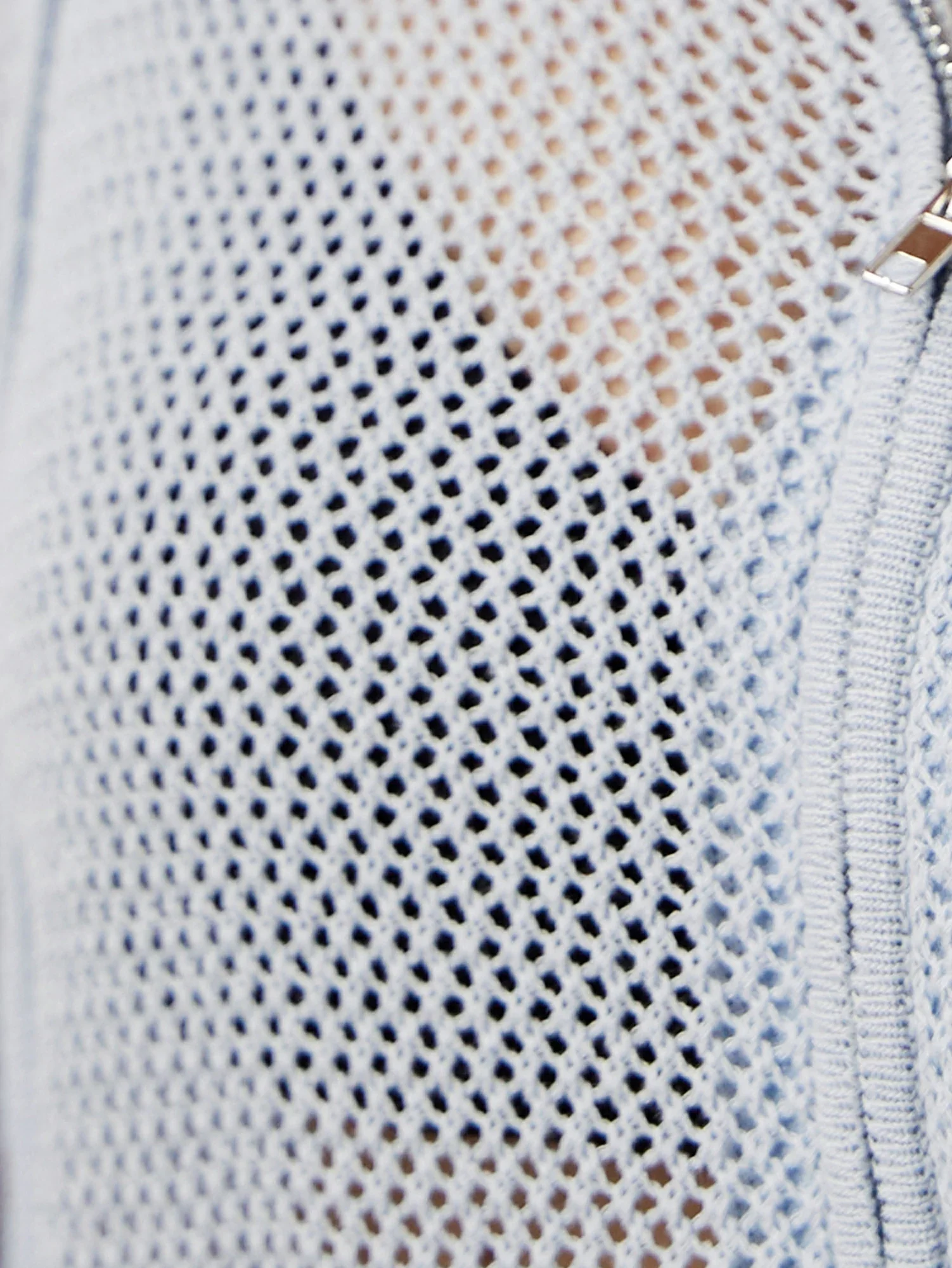 Linen & Lyocell Hooded Hollow Out Cardigan