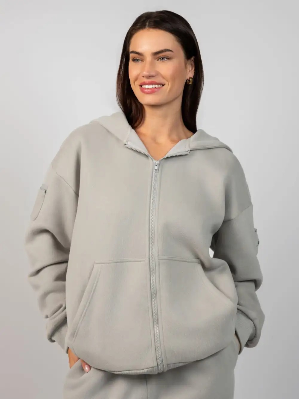 Travel Essentials Zip Hoodie
