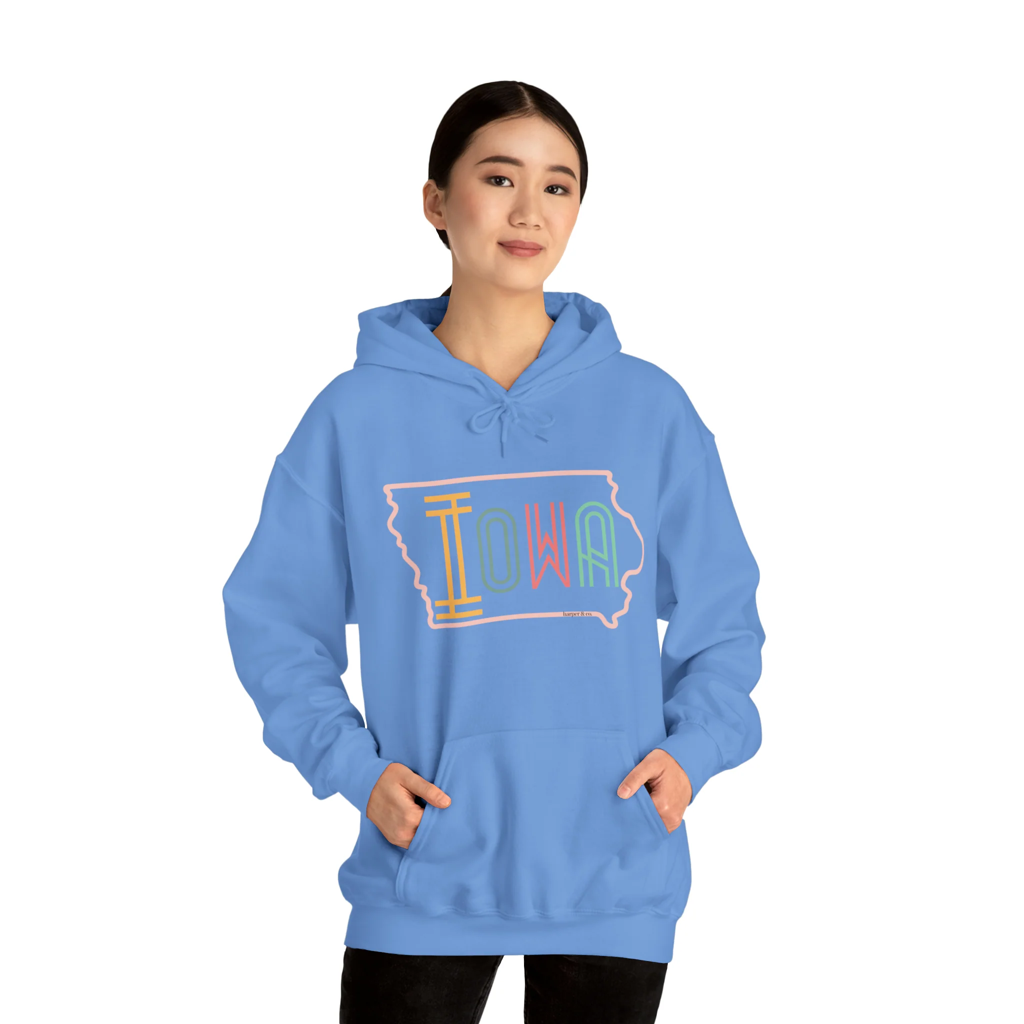 Iowa Light Unisex Heavy Blend? Hooded Sweatshirt