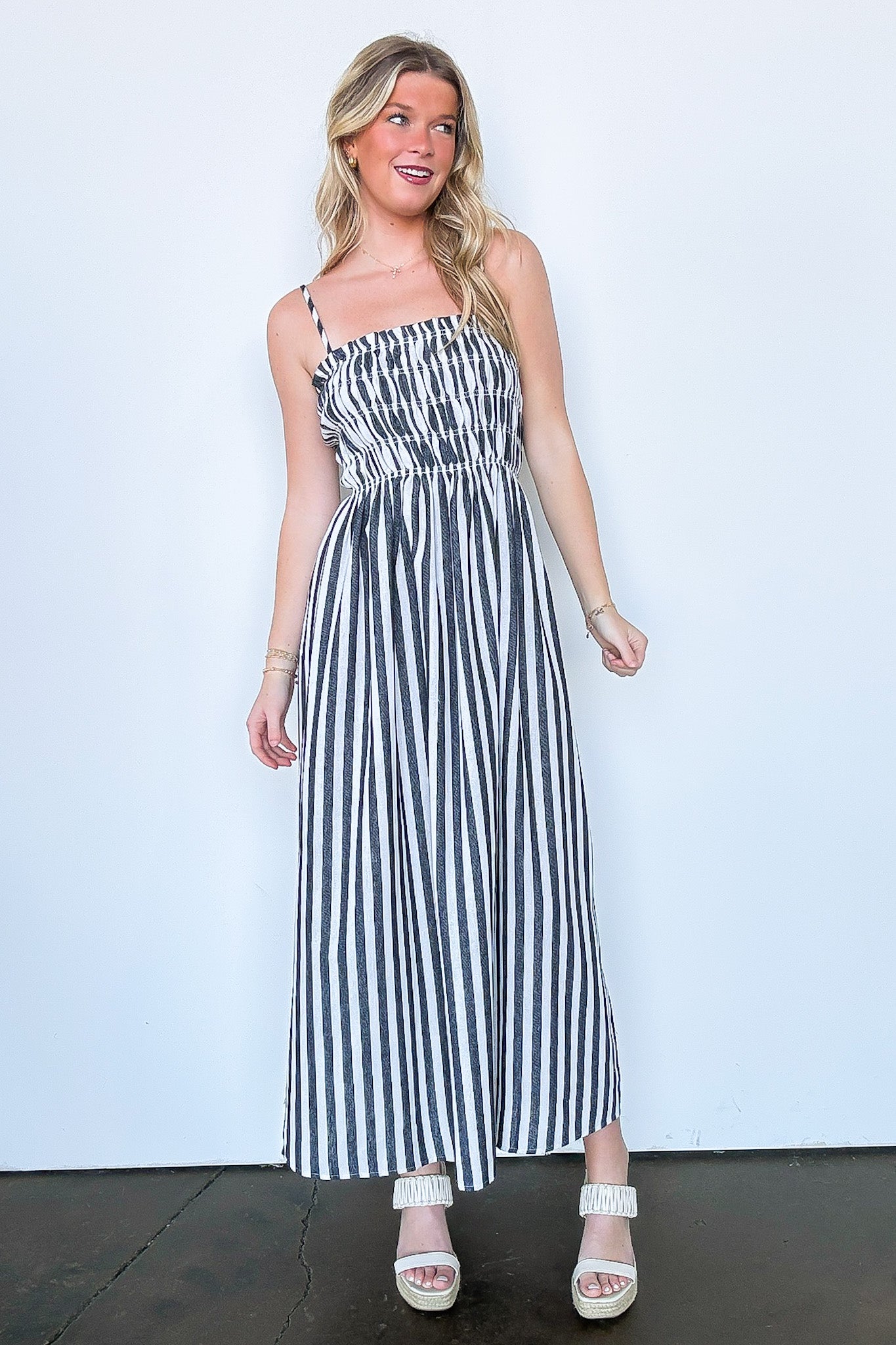 Kirsten Striped Maxi Dress