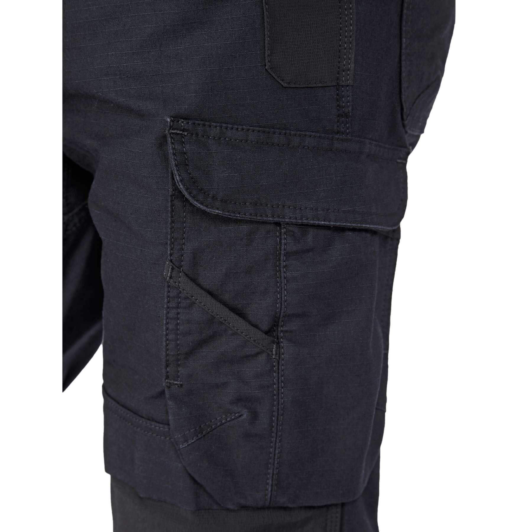 CHT Relaxed Straight Steel Rugged Flex Stretch Ripstop Double-Front Cargo Trousers 105072