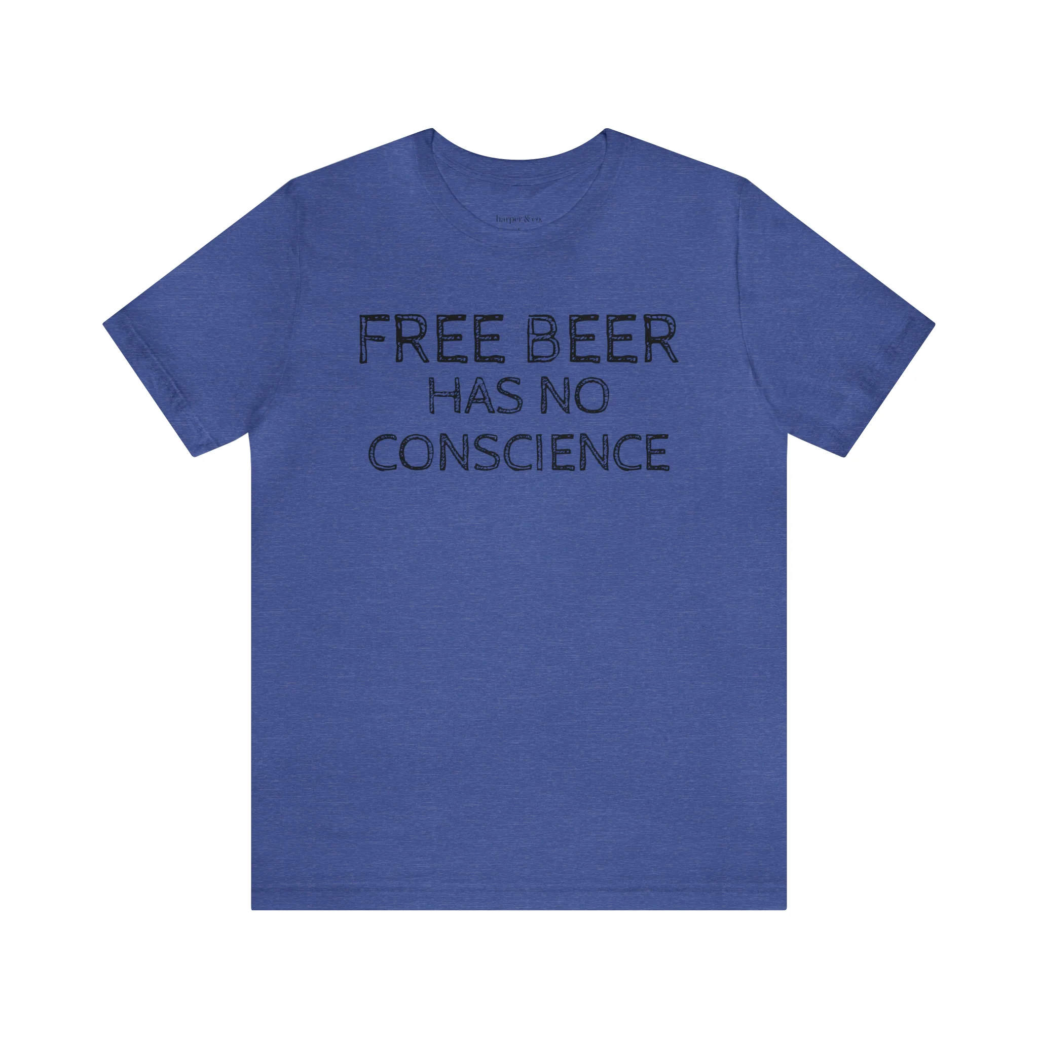 Free Beer Unisex Jersey Short Sleeve Tee