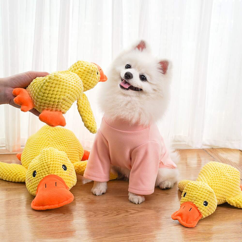 Mellow Dog Calming Duck Dog Toy