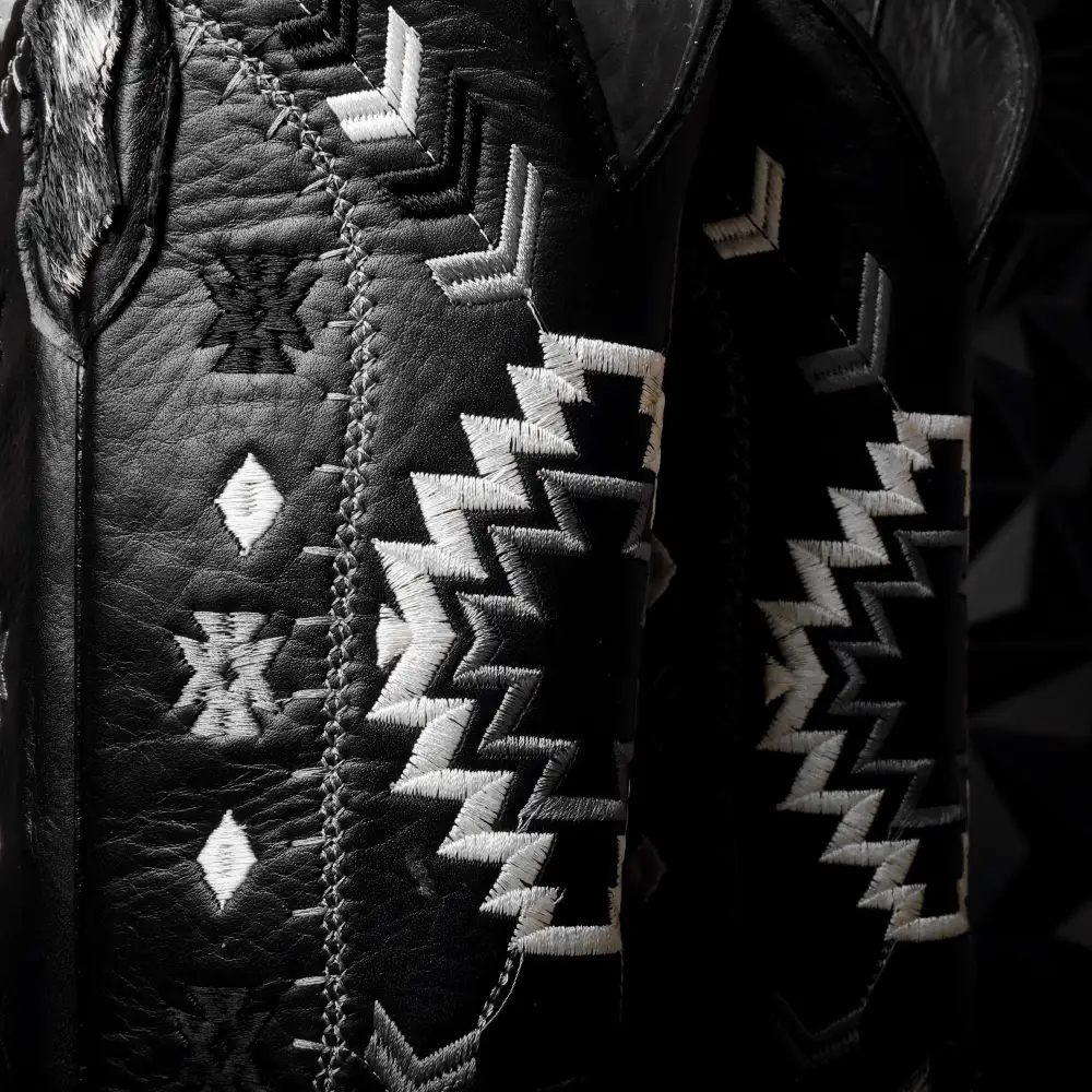 Genuine Cowhide Boots - Cutter Toe