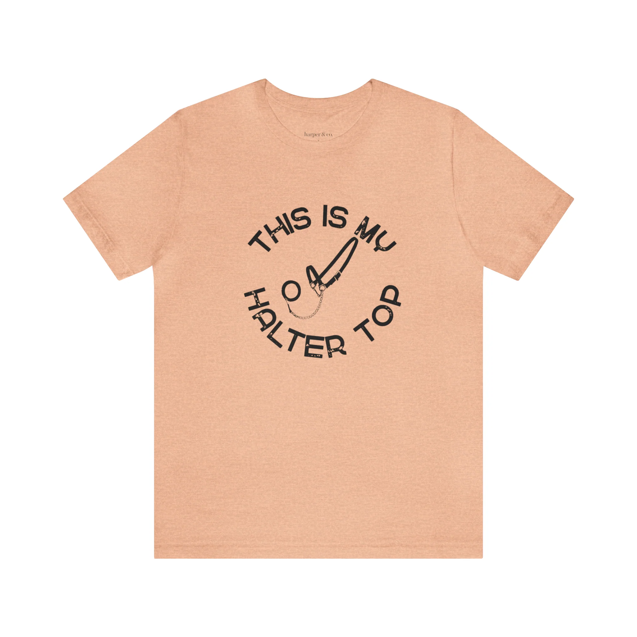 This is My Halter Top Unisex Jersey Short Sleeve Tee