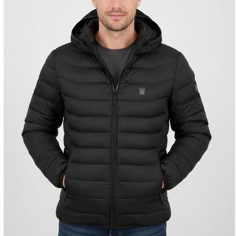 Men’s Heated Waterproof Vest – 9 Heating Zones, Full-Zip Winter Outdoor Vest