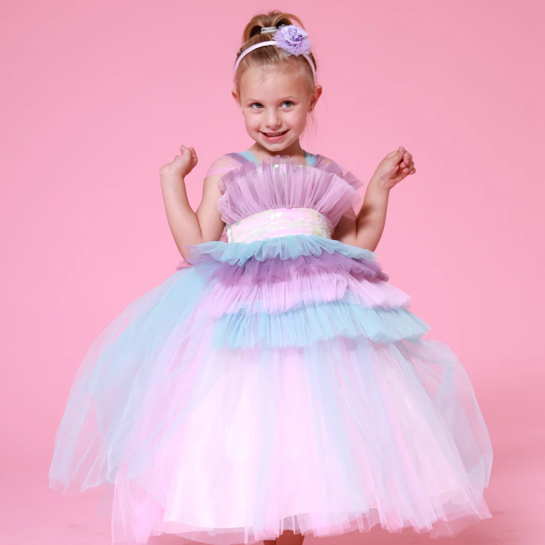 Multicolour Cinderella Dress