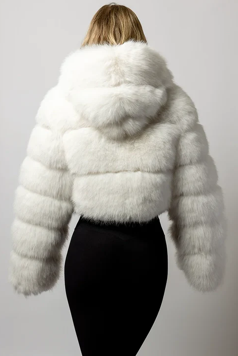 Light Up the Party: Frost White LED Coat