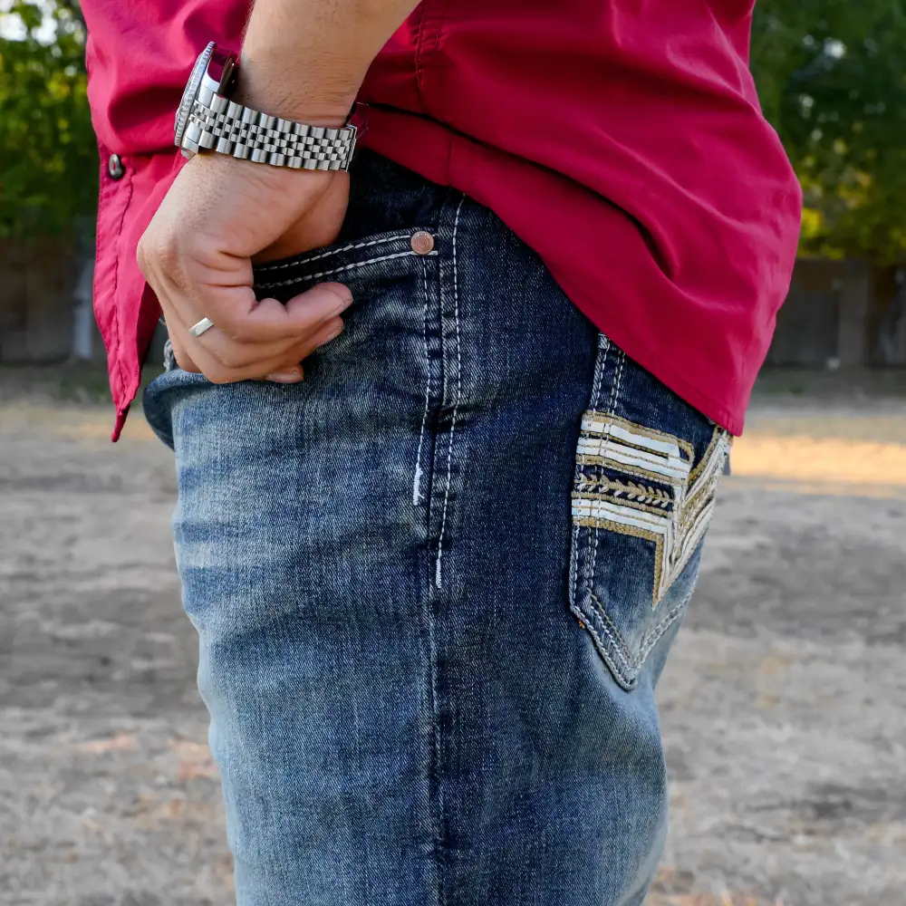 Men’s SA-030 Straight Fit Blue Jean