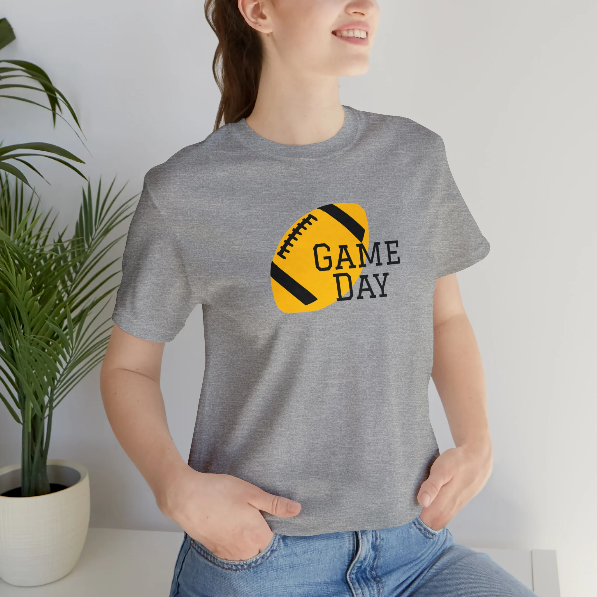 Game Day Football Unisex Jersey Short Sleeve Tee