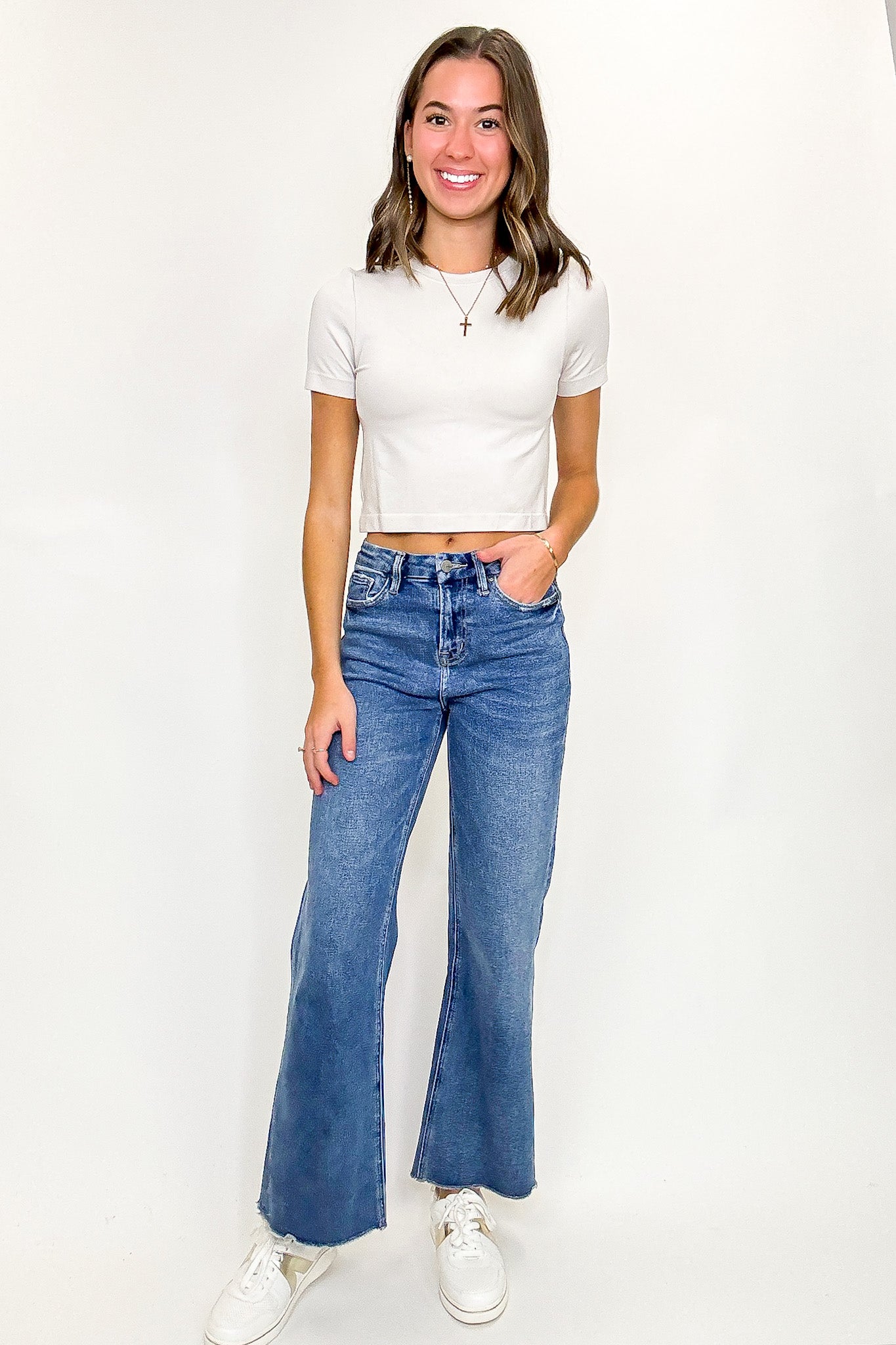 Altitude Super High Wide Leg Jeans