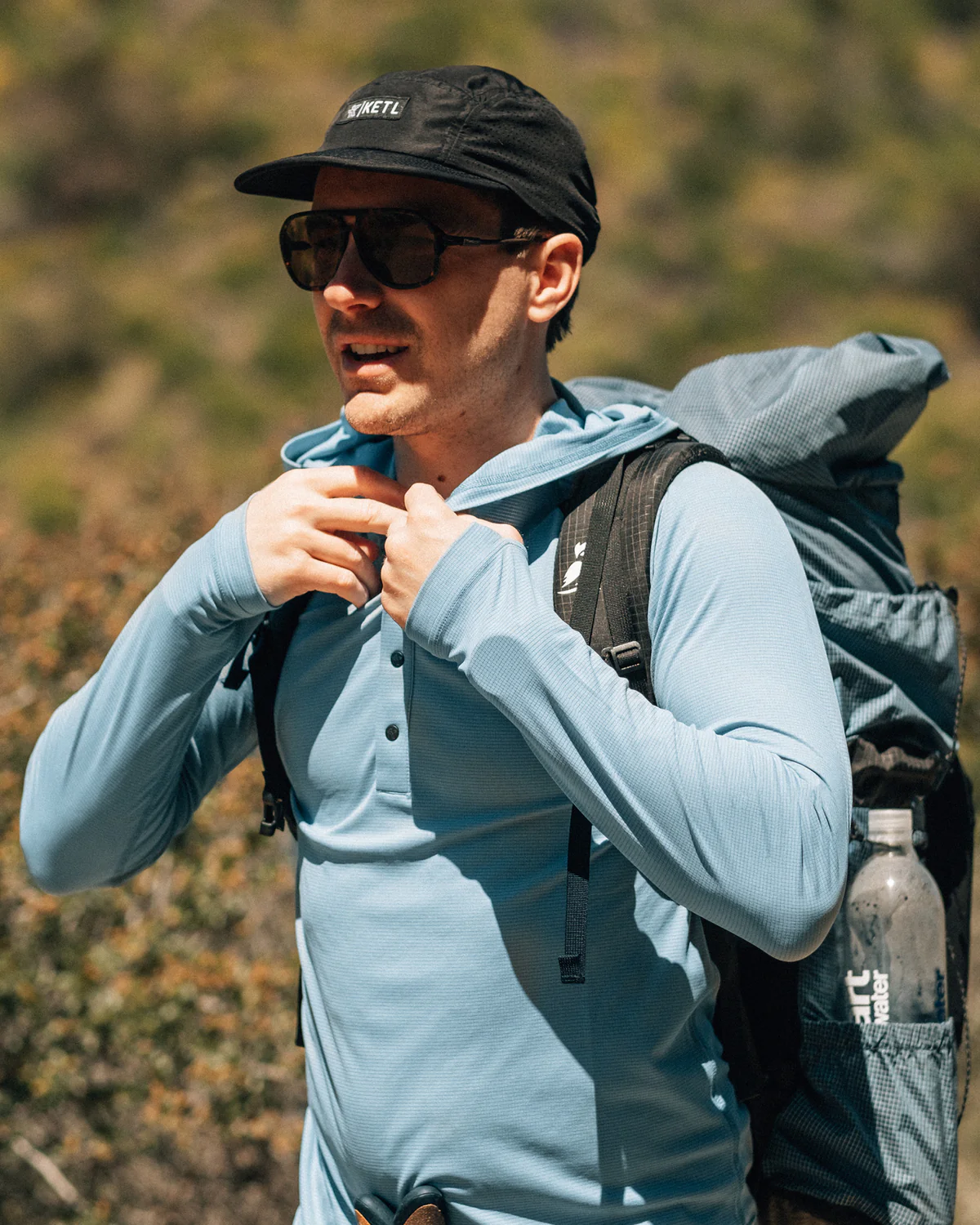 Men’s Light Breathable UPF 30+ Sun Hoodie